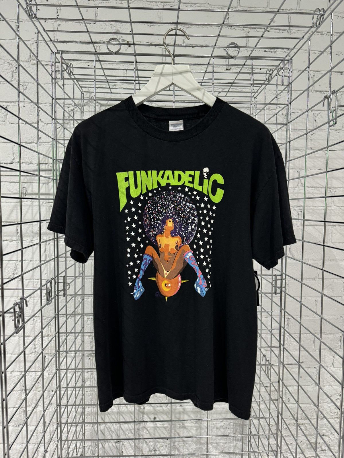 image of Funkadelic Vintage Tshirt in Black, Men's (Size Large)