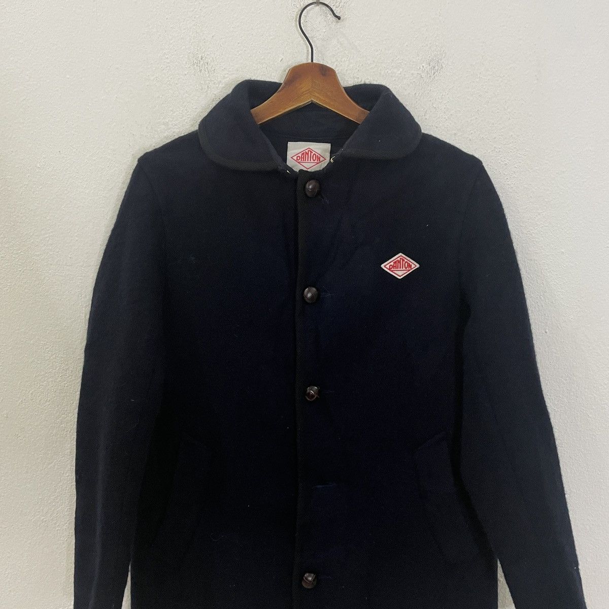 Danton Vintage Danton Small Logo Long Jacket Size L / US 10 / IT 46 - 4 Thumbnail