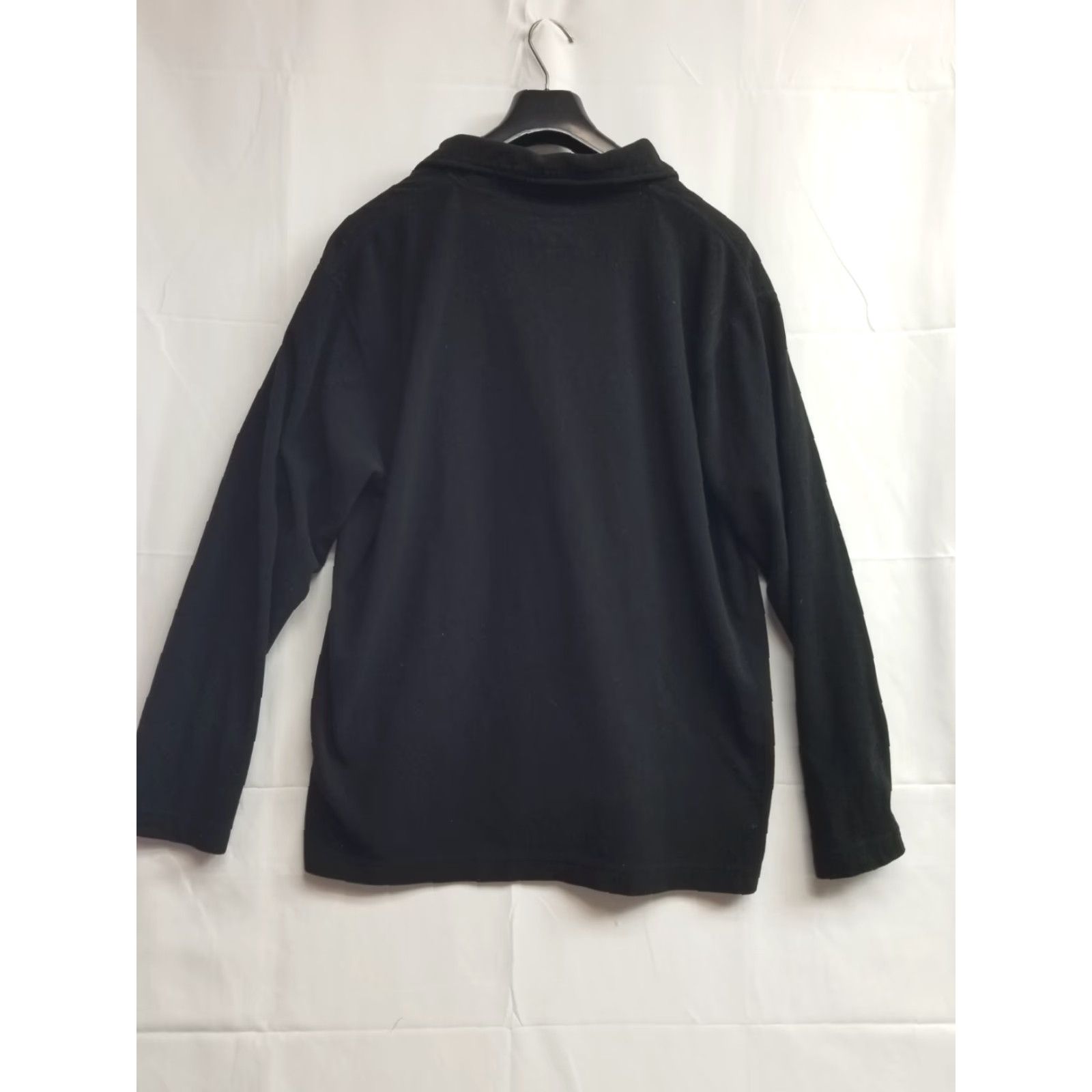 Essentials American essentials luxury Fleece Pullover Shirt XXL Black Mens Zip 1/4 Zipper Outdoor Sports Fall Spring Size US XXL / EU 58 / 5 - 2 Thumbnail