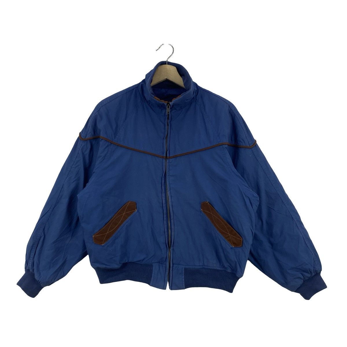 Edwin Vintage SOMETHING EDWIN Bomber Jacket Quilted Lining Casual Size US M / EU 48-50 / 2 - 5 Thumbnail