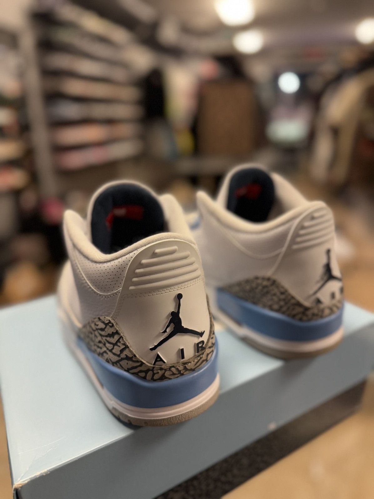 Jordan Brand Jordan 3 UNC (CT8532-104) Size 12 🧼 W/ BOX Size US 12 / EU 45 - 8 Thumbnail