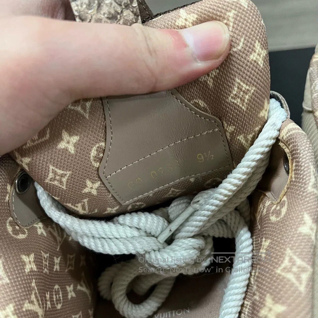 Louis Vuitton LV Skate Brown Snake Print Sneakers. Size US 10.5 / EU 43-44 - 6 Thumbnail