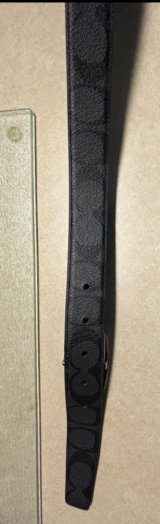 Coach Coach Black Belt Size 42 - 1 Thumbnail