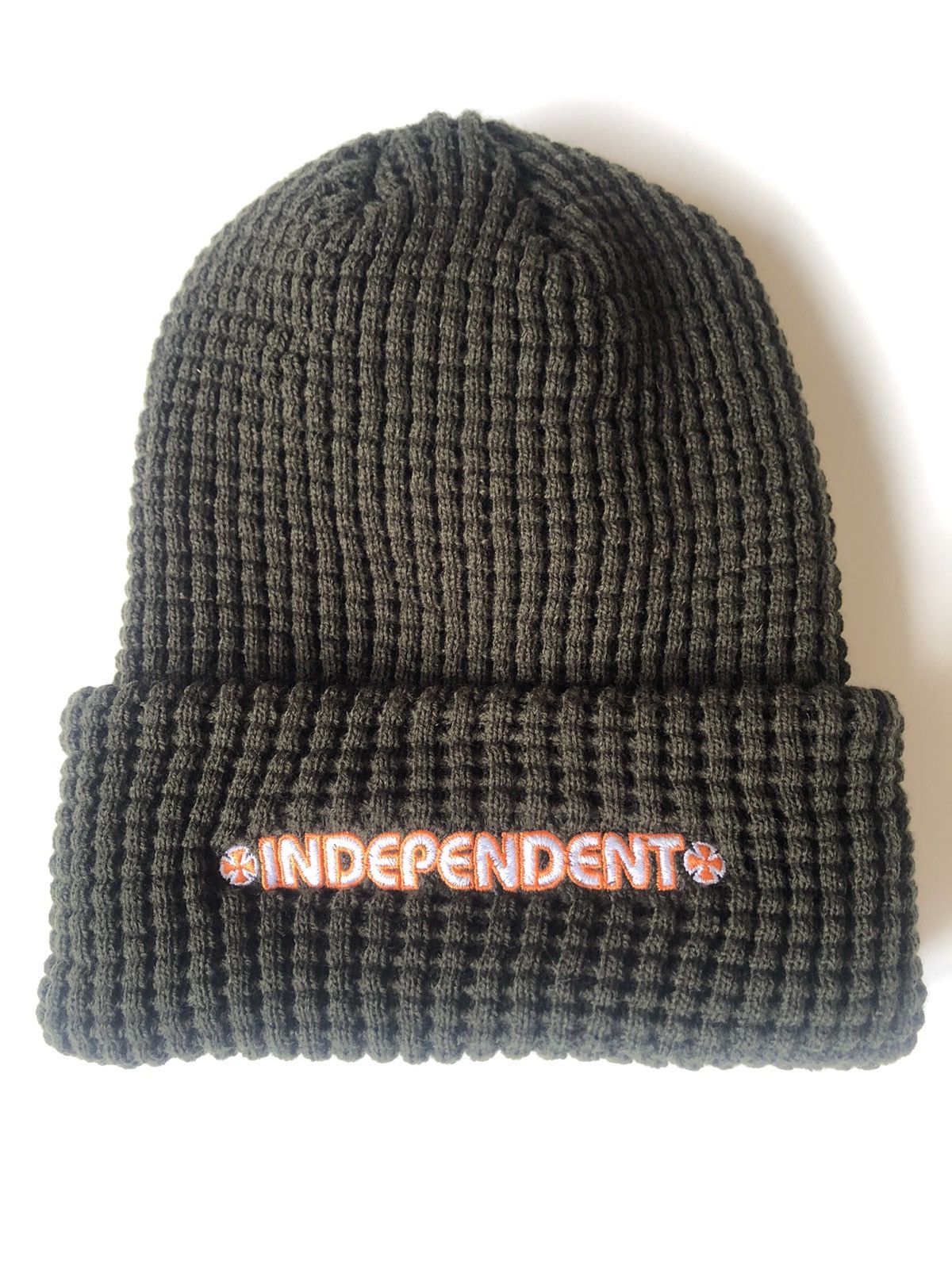 Independent Truck Co. Vintage INDEPENDENT Beanie OLIVE Size ONE SIZE - 1 Thumbnail