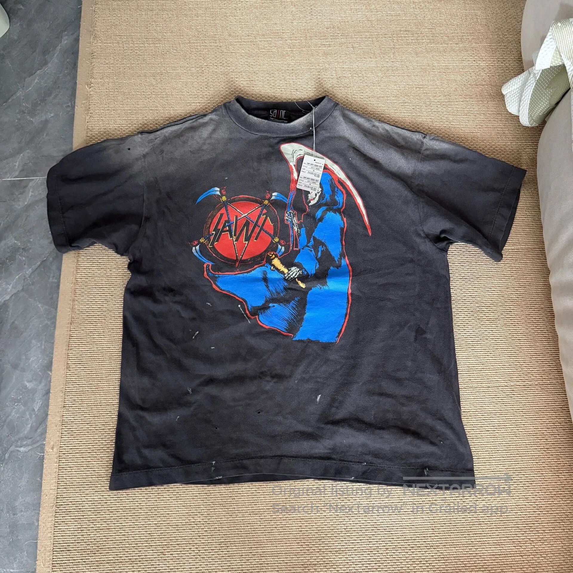 Saint Michael Saint Michael Grim Reaper Graphic Tee. Size US M / EU 48-50 / 2 - 1 Thumbnail