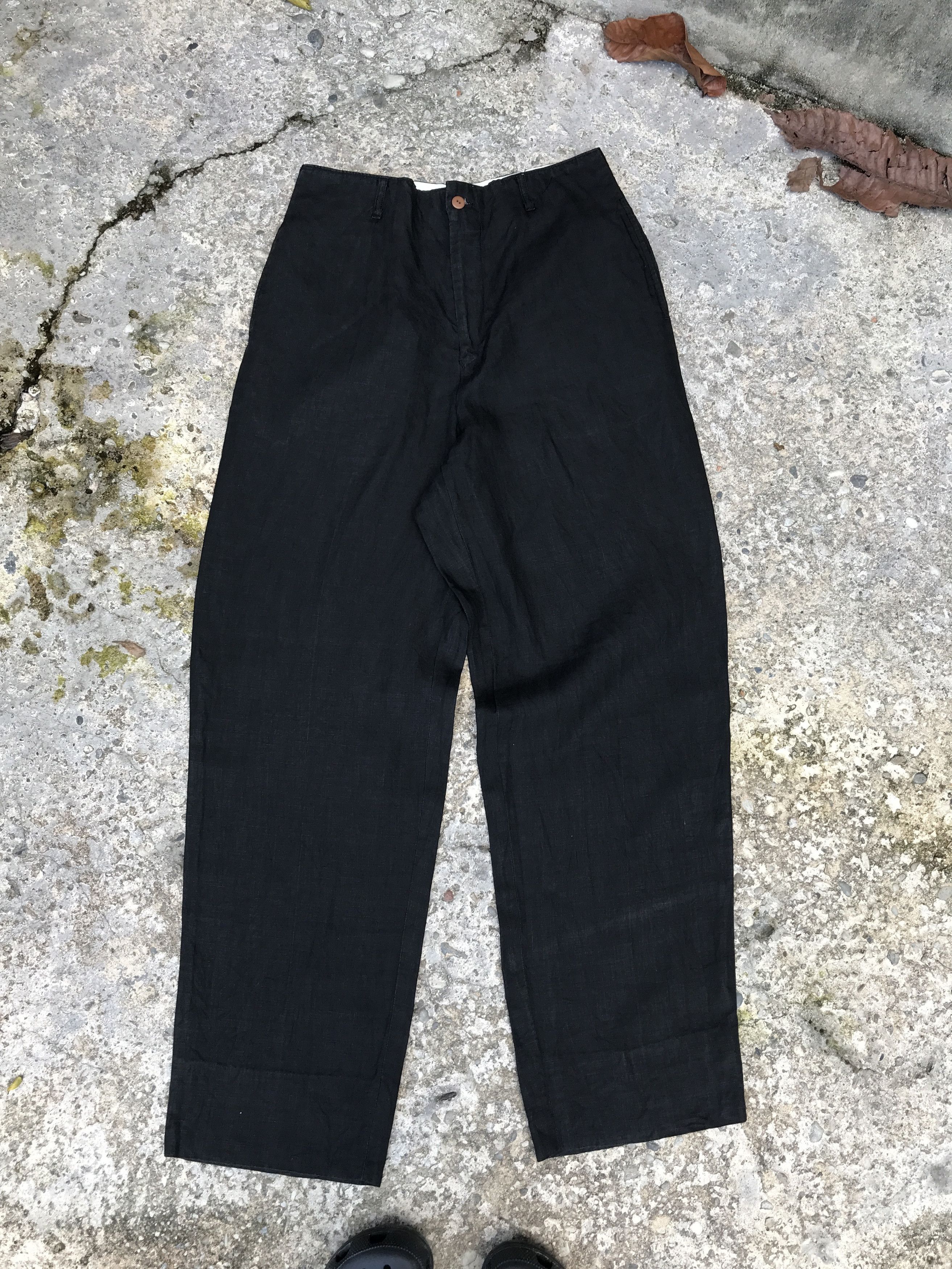 Vintage jean paul gaultier linen trouser