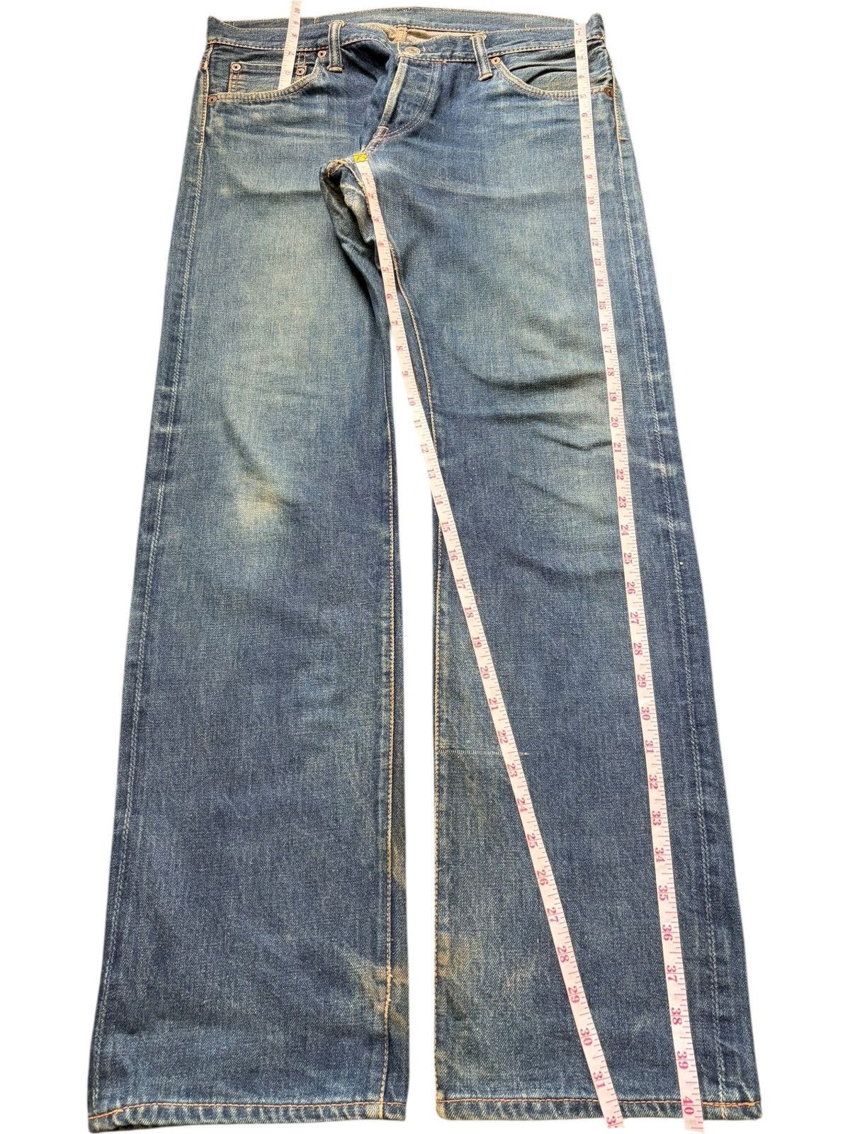 Johnbull Vintage Japanese Johnbull Blue Wash Selvedge Jeans Size US 33 - 7 Thumbnail