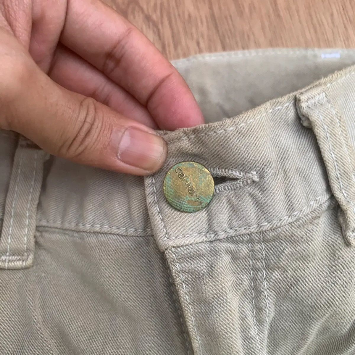 Carhartt CARHARTT TROUSERS RUSTY FADED WORK WEAR CARPENTER PANTS Size US 28 / EU 44 - 7 Thumbnail