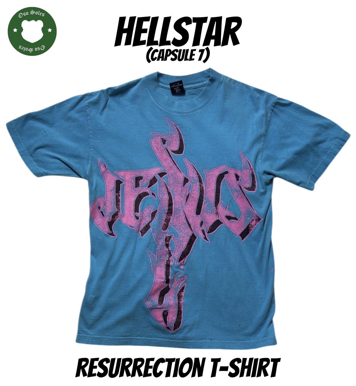 HELLSTAR Hellstar Resurrection T-shirt (Capsule 7) Small Size US S / EU 44-46 / 1 - 1 Thumbnail