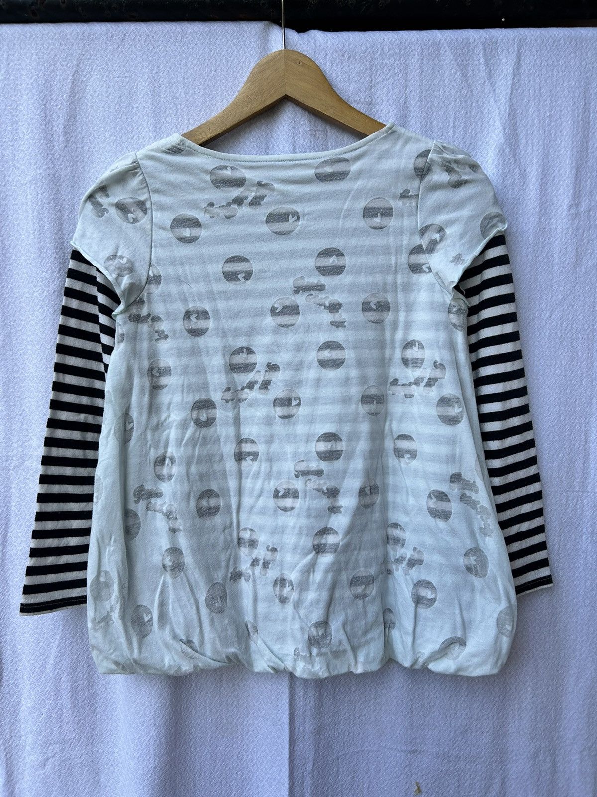 Beauty Beast × Hysteric Glamour × Japanese Brand Striped japanese double layer longsleeve Size US S / EU 44-46 / 1 - 6 Thumbnail