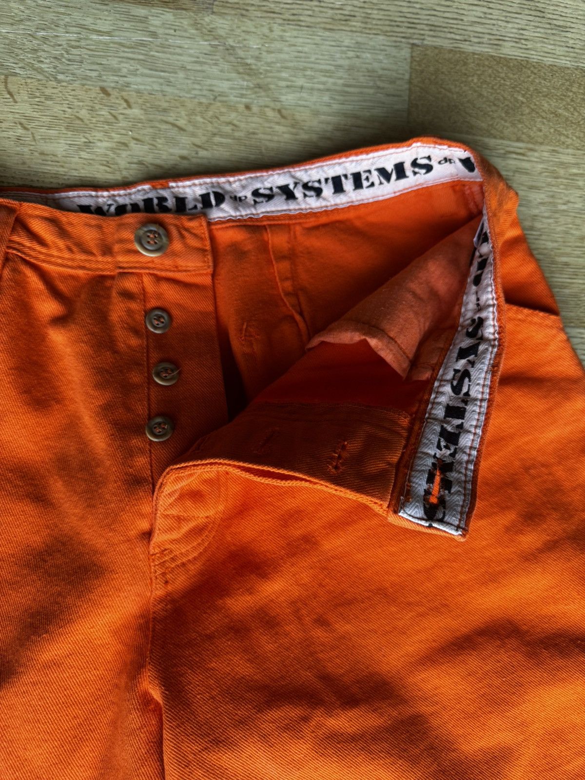 Walter Van Beirendonck Daniel Poole 1990‘s Neon Orange Shorts Size US 33 - 11 Thumbnail