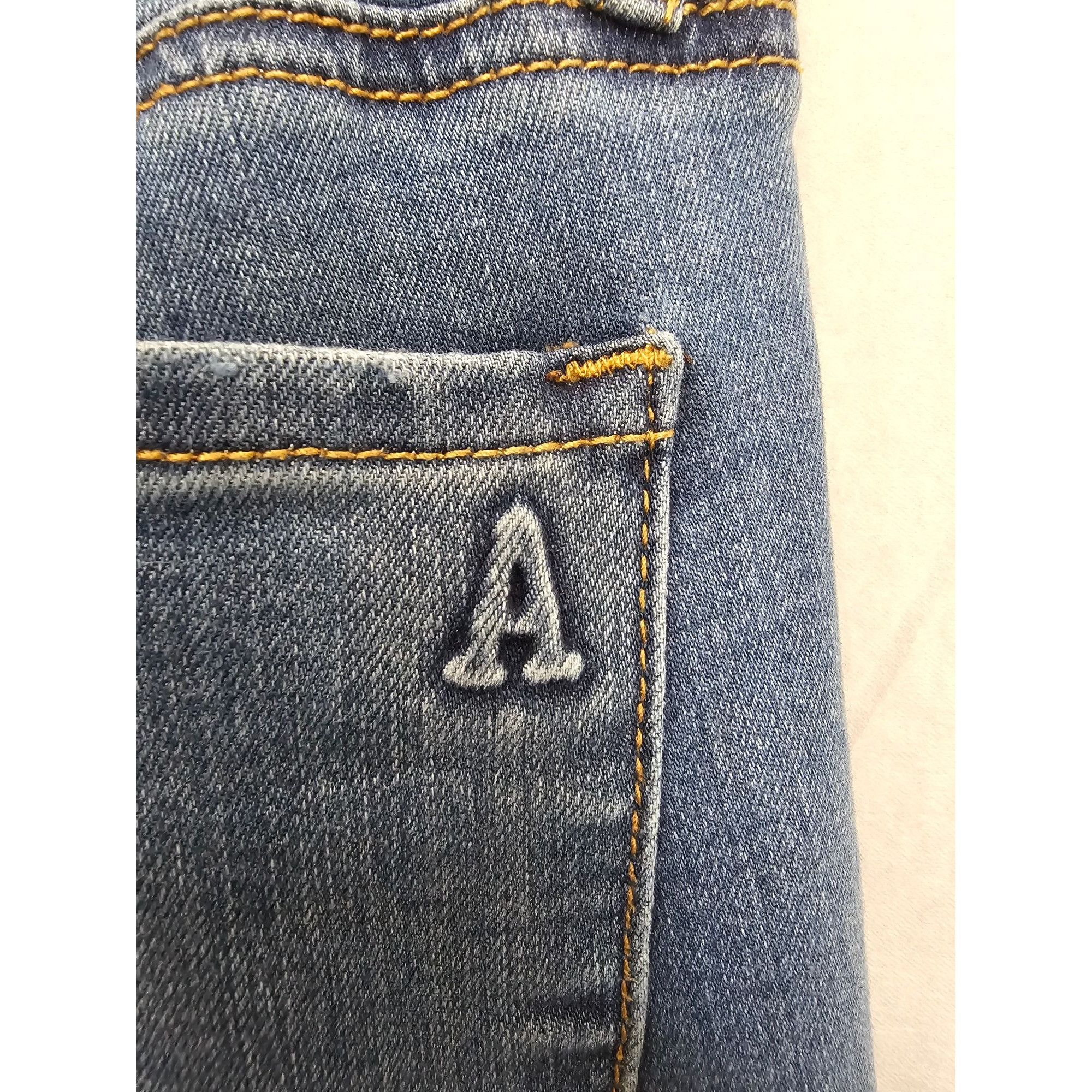 Other Articles Of Society Women's pleated Skinny Jeans Size 25 Size US 26 / EU 42 - 6 Thumbnail