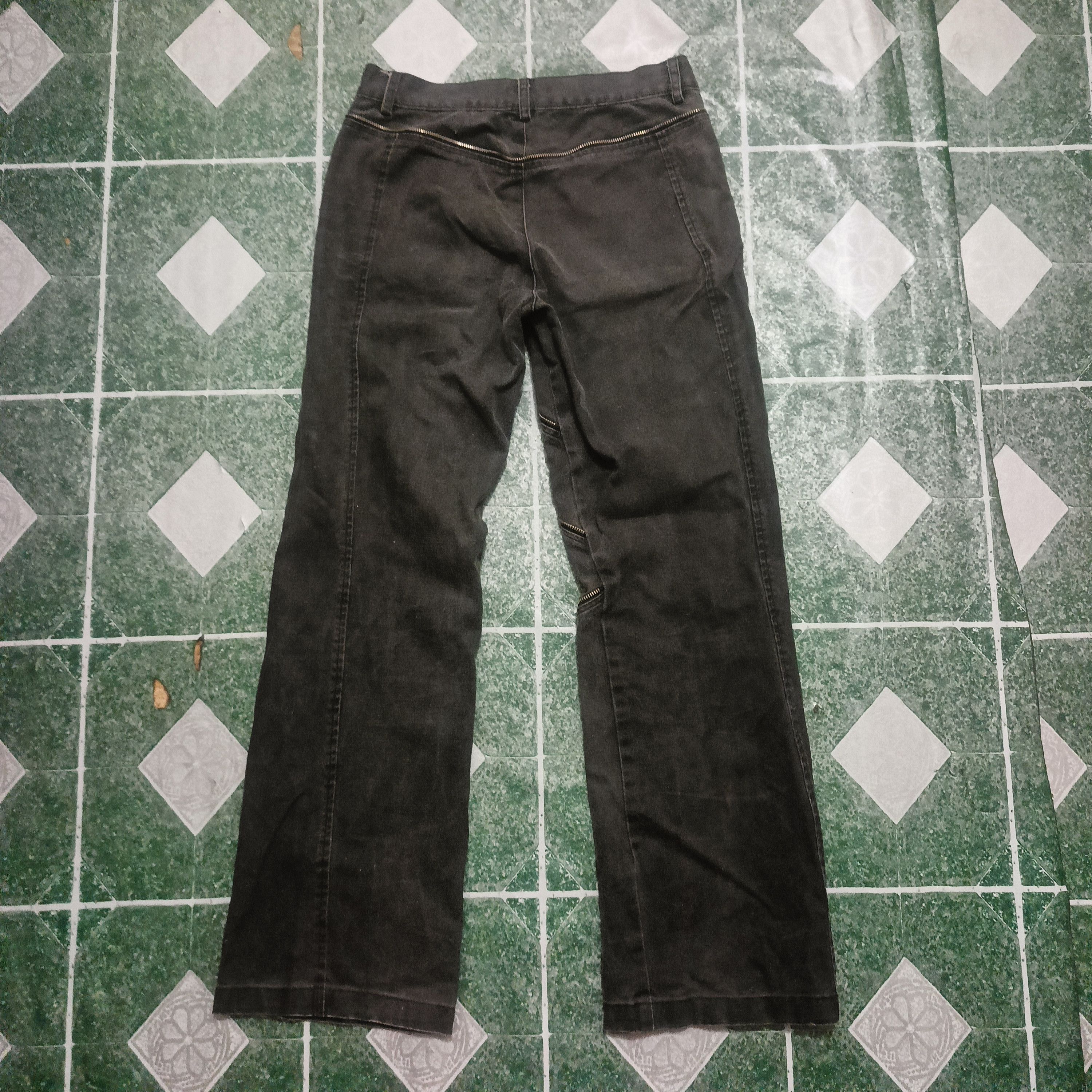 If Six Was Nine Japanese Naoni Kino Zipper design Lace up Pants Size US 30 / EU 46 - 9 Thumbnail