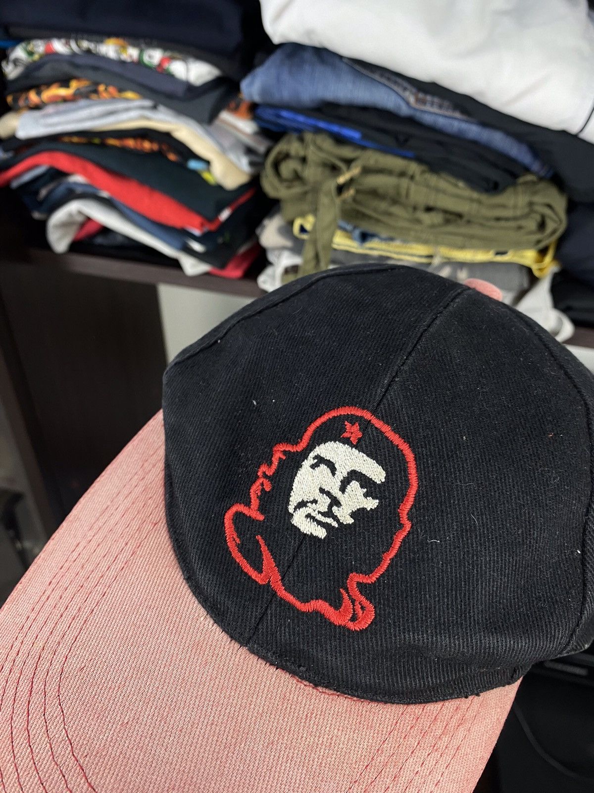 Vintage Che Guevara Cap Big Logo Vintage FADED Size ONE SIZE - 3 Thumbnail