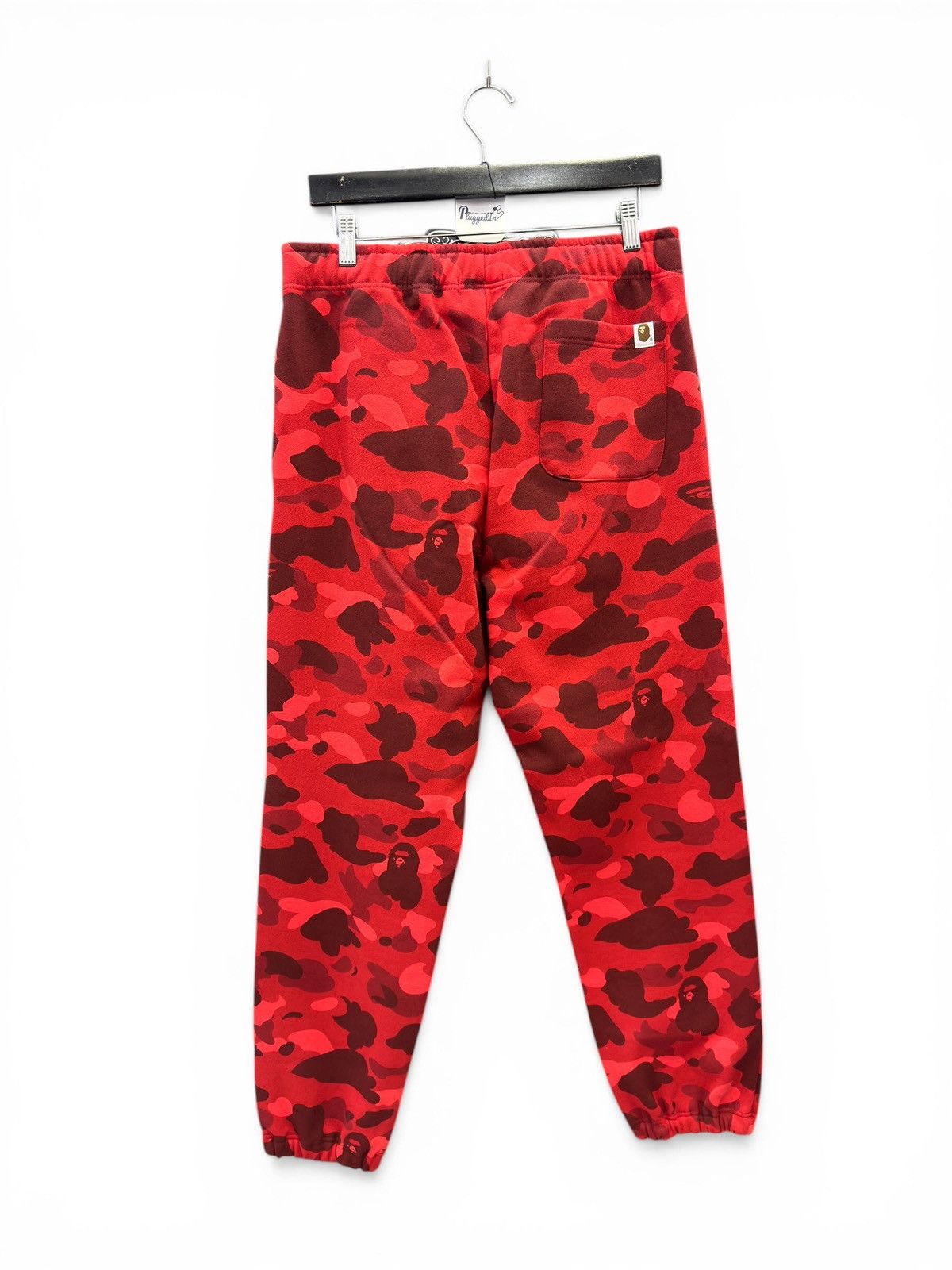 Bape Bape Red Gold Camo Sweatpants Size US 32 / EU 48 - 4 Thumbnail