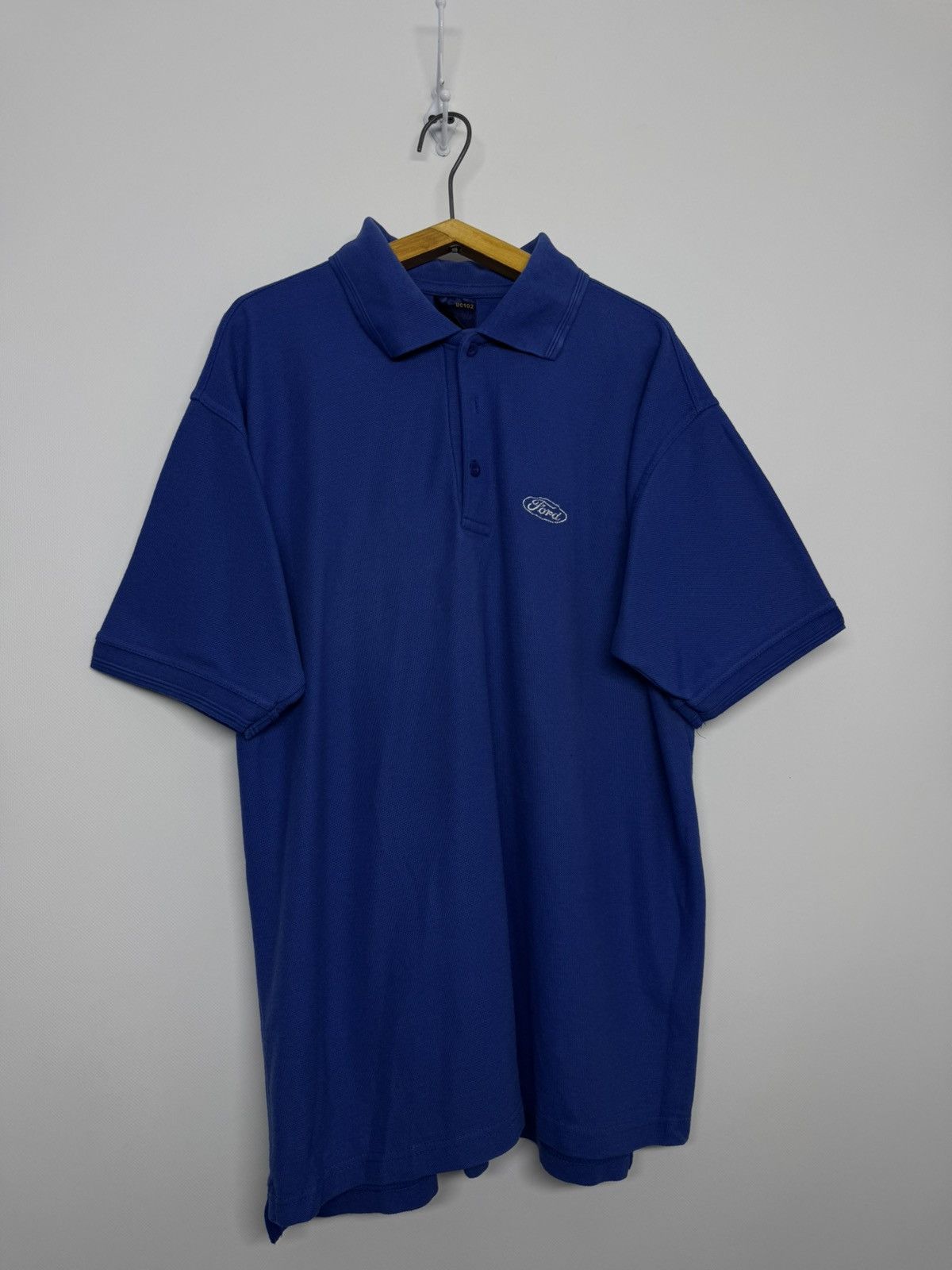 Ford Vintage Y2k Ford Racing Polo 80s Size US L / EU 52-54 / 3 - 1 Thumbnail