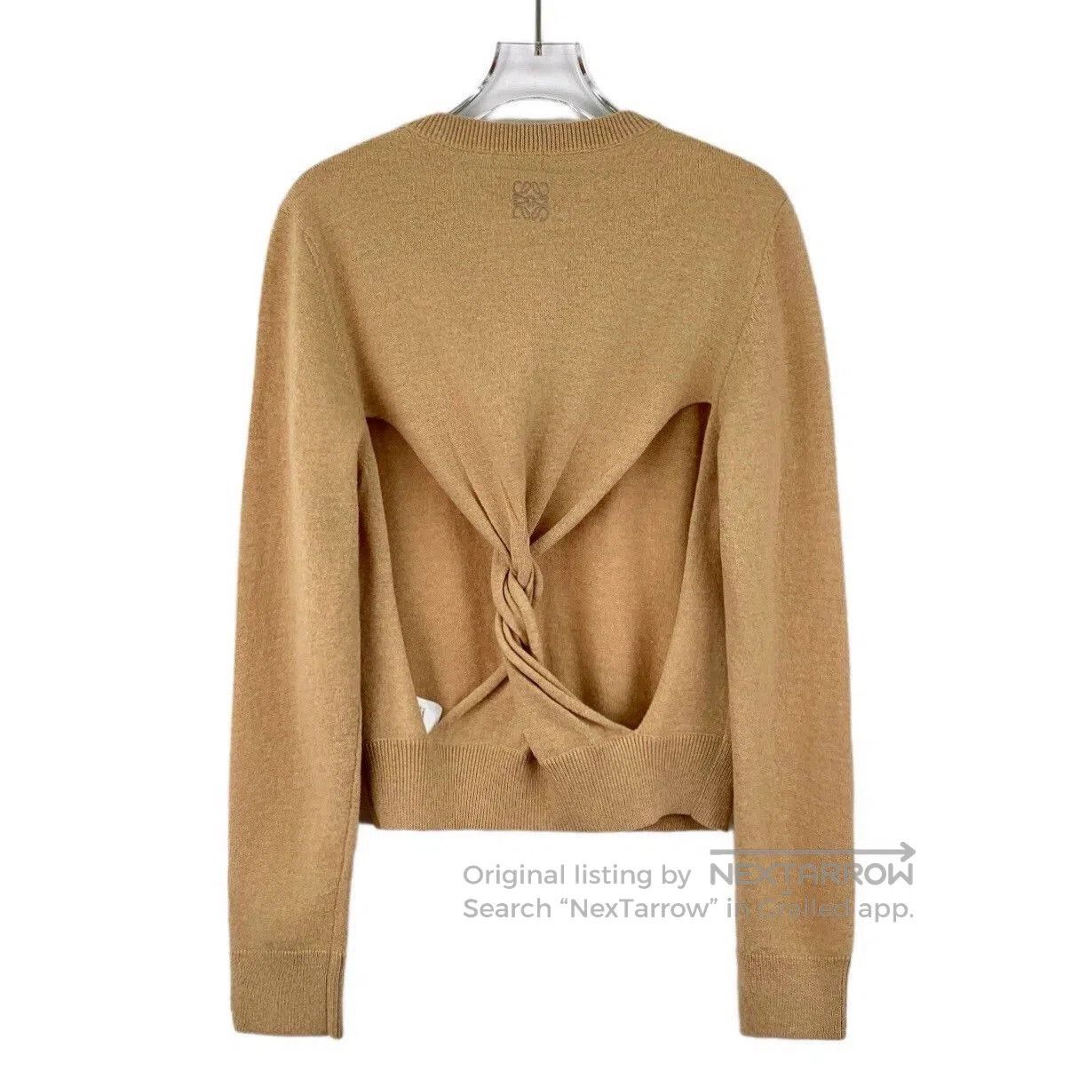 Other Loewe Brown Logo Embroidered Wool Sweater. Size US S / EU 44-46 / 1 - 2 Thumbnail