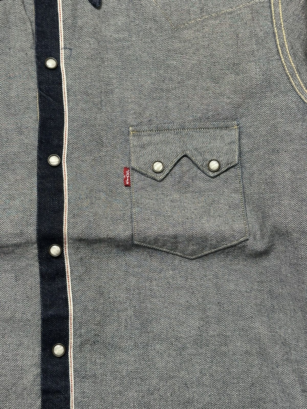 Levi's Levi's x Beams "Inside Out" collection denim shirt. Size US L / EU 52-54 / 3 - 6 Thumbnail