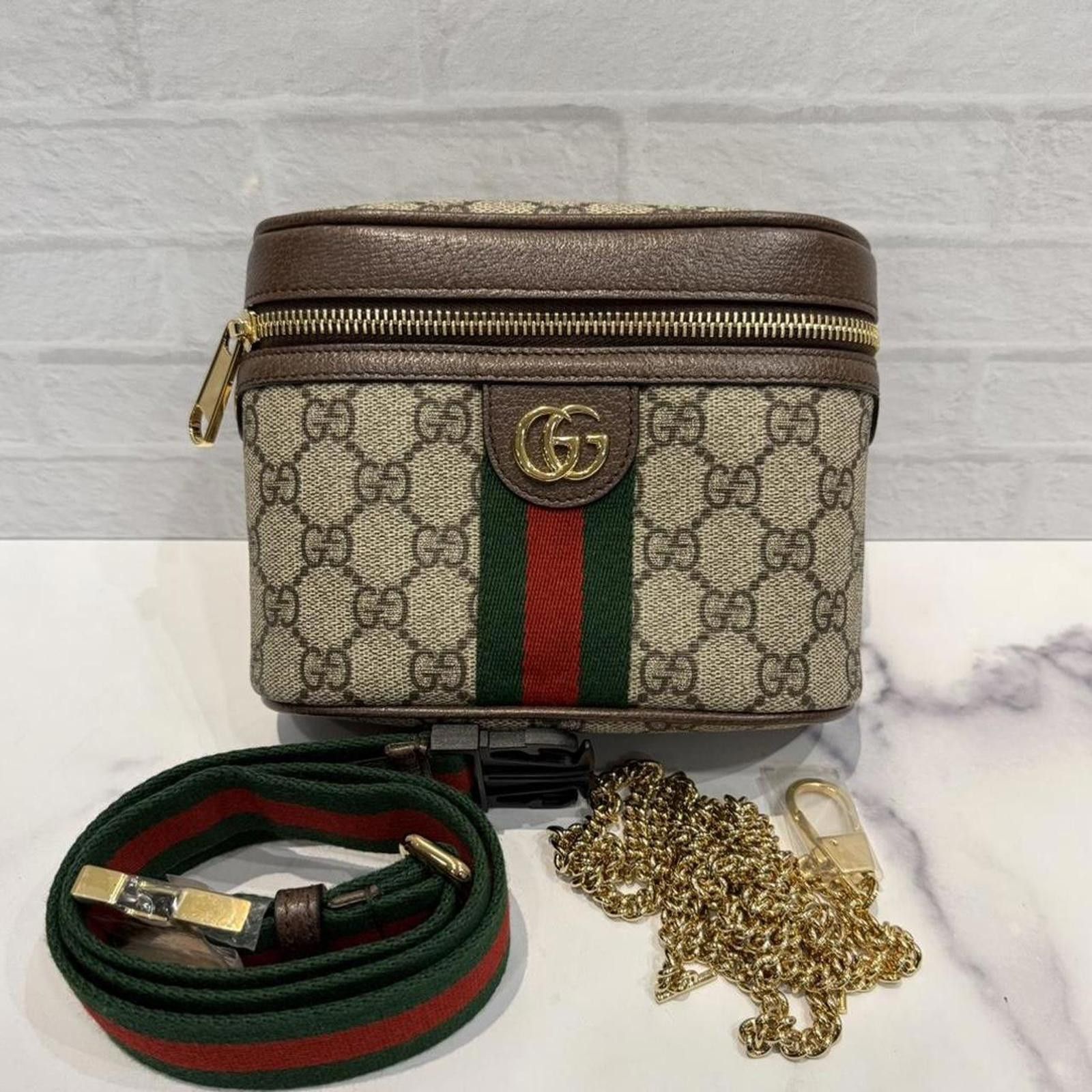 Gucci Gucci Women's Brown and Multi Bag Size ONE SIZE - 1 Thumbnail