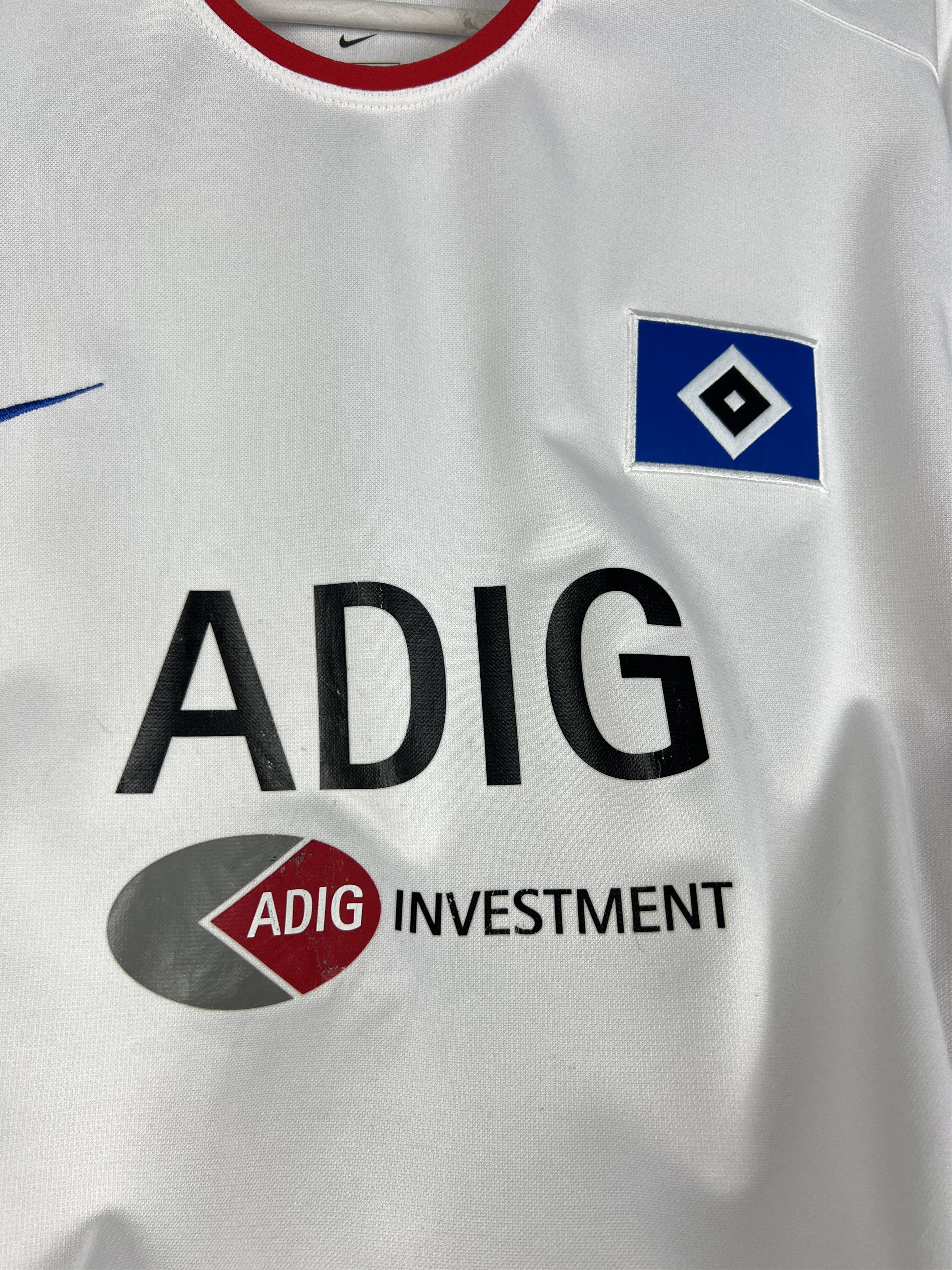 Nike Hamburg Home football shirt 2004 Soccer Nike Jersey Trikot Size US XL / EU 56 / 4 - 5 Thumbnail