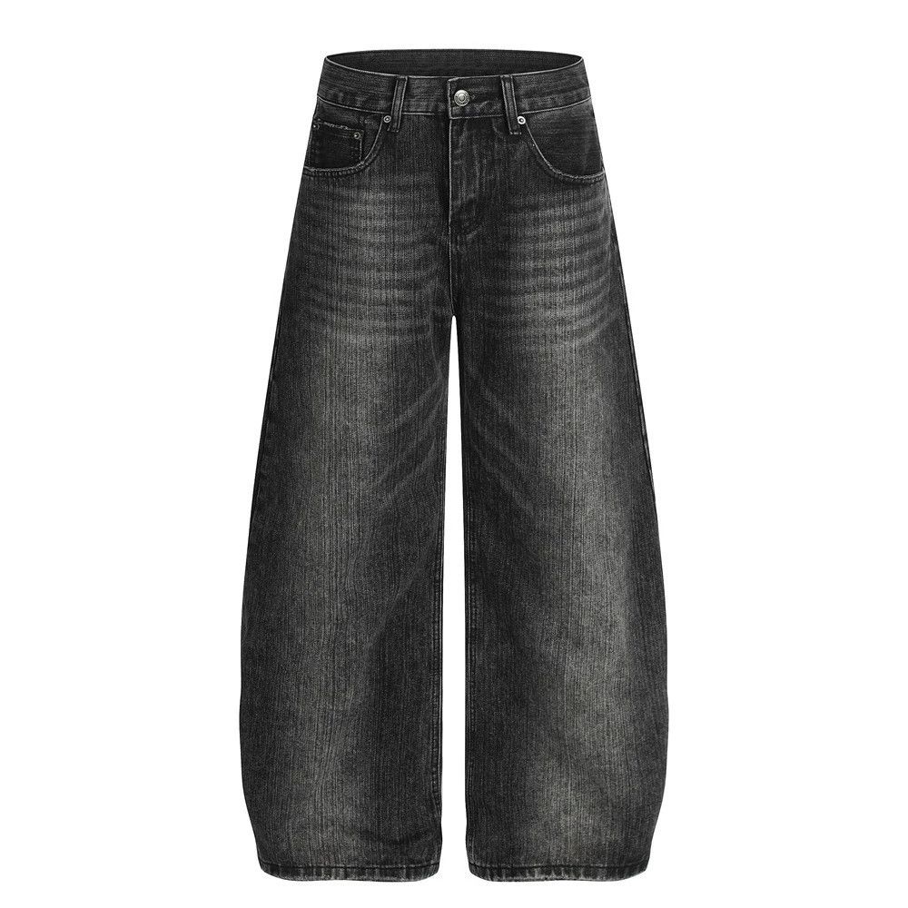 Jean Men's punk retro silhouette distressed scimitar jeans Size US 32 / EU 48 - 1 Thumbnail
