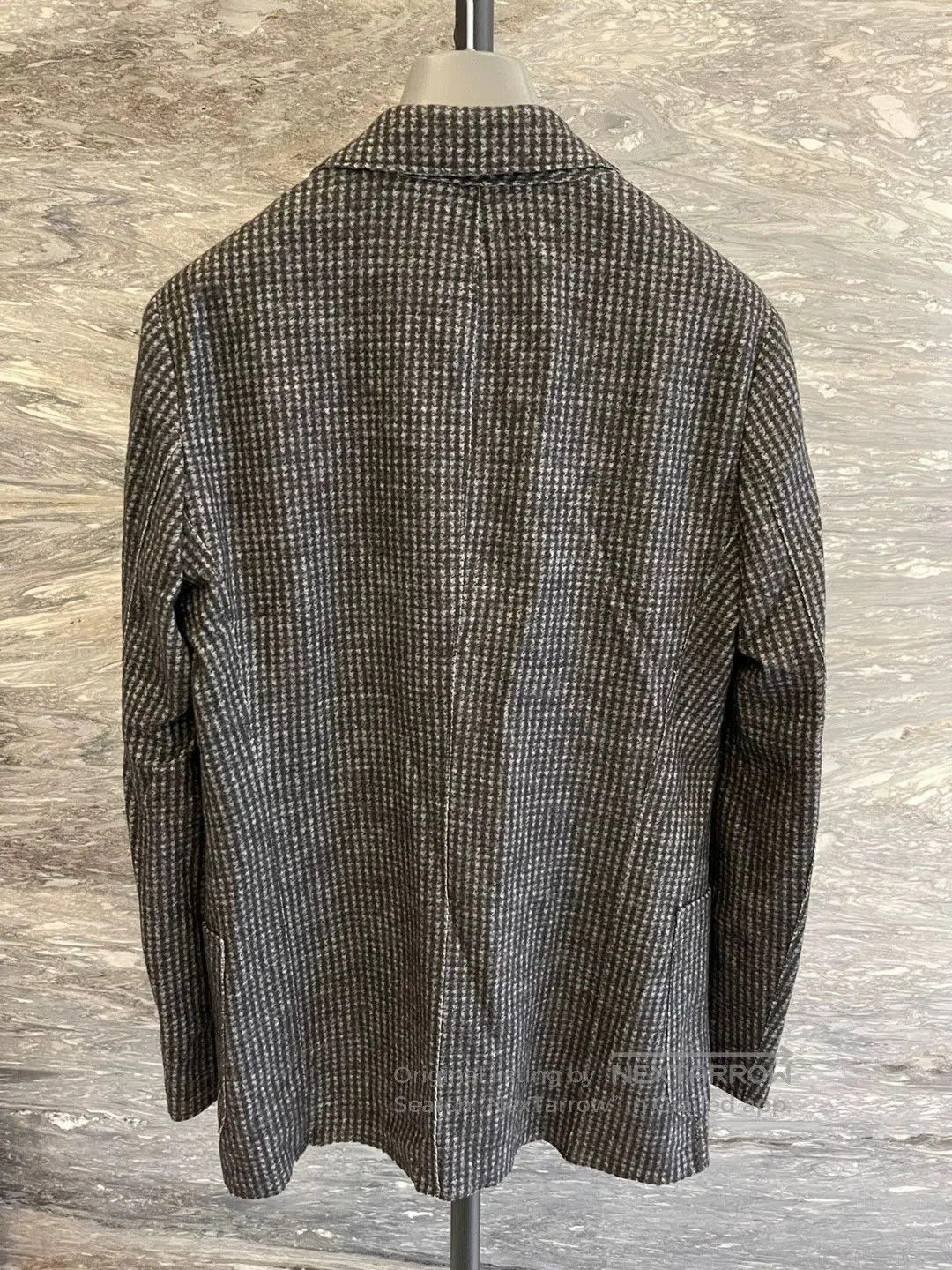 Armani Collezioni Armani Collezioni Houndstooth Wool Blazer. Size US S / EU 44-46 / 1 - 2 Thumbnail