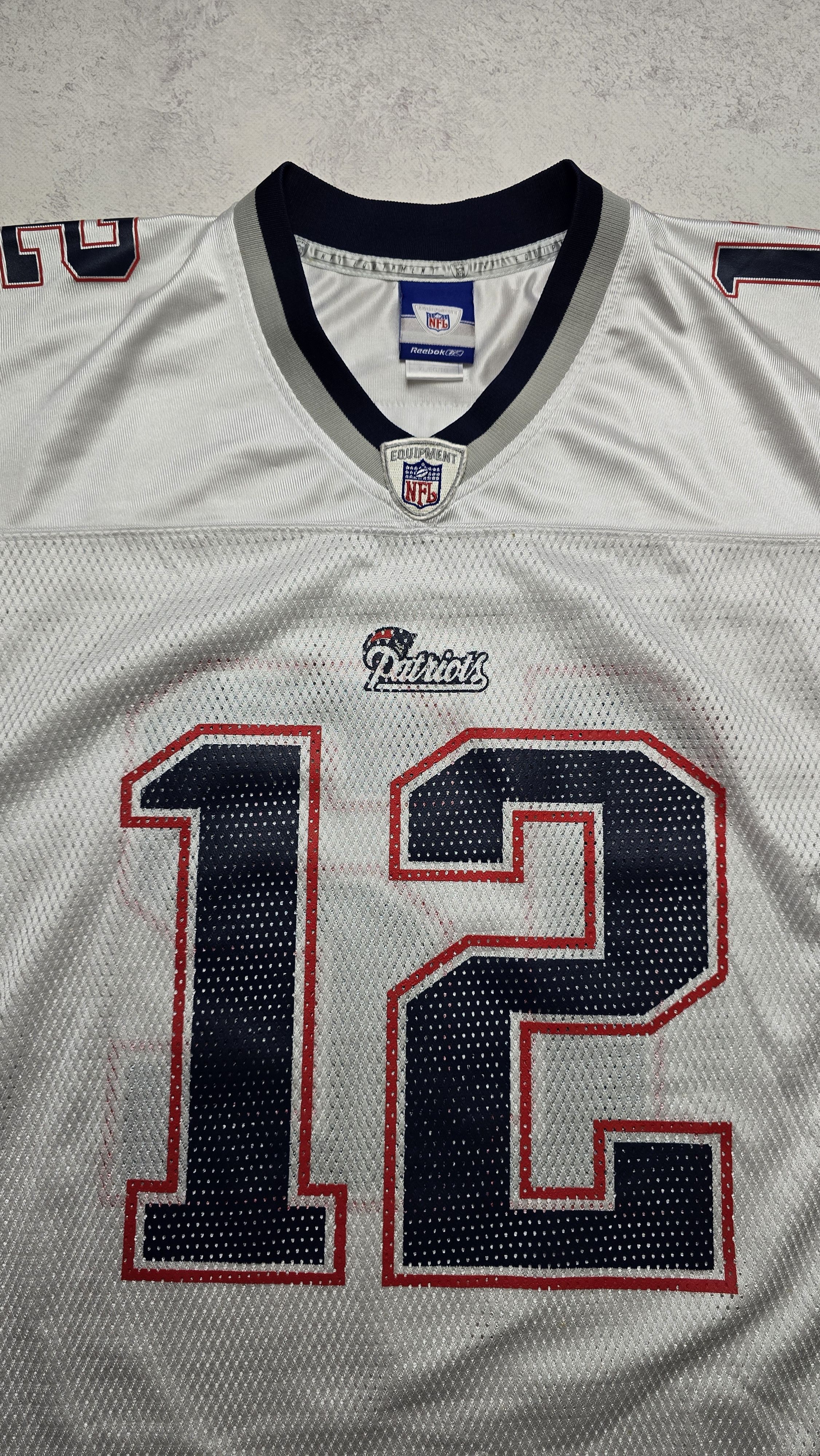 Reebok Vintage Reebok New England Patriots Tom Brady 12 NFL Jersey Size US XL / EU 56 / 4 - 16 Thumbnail