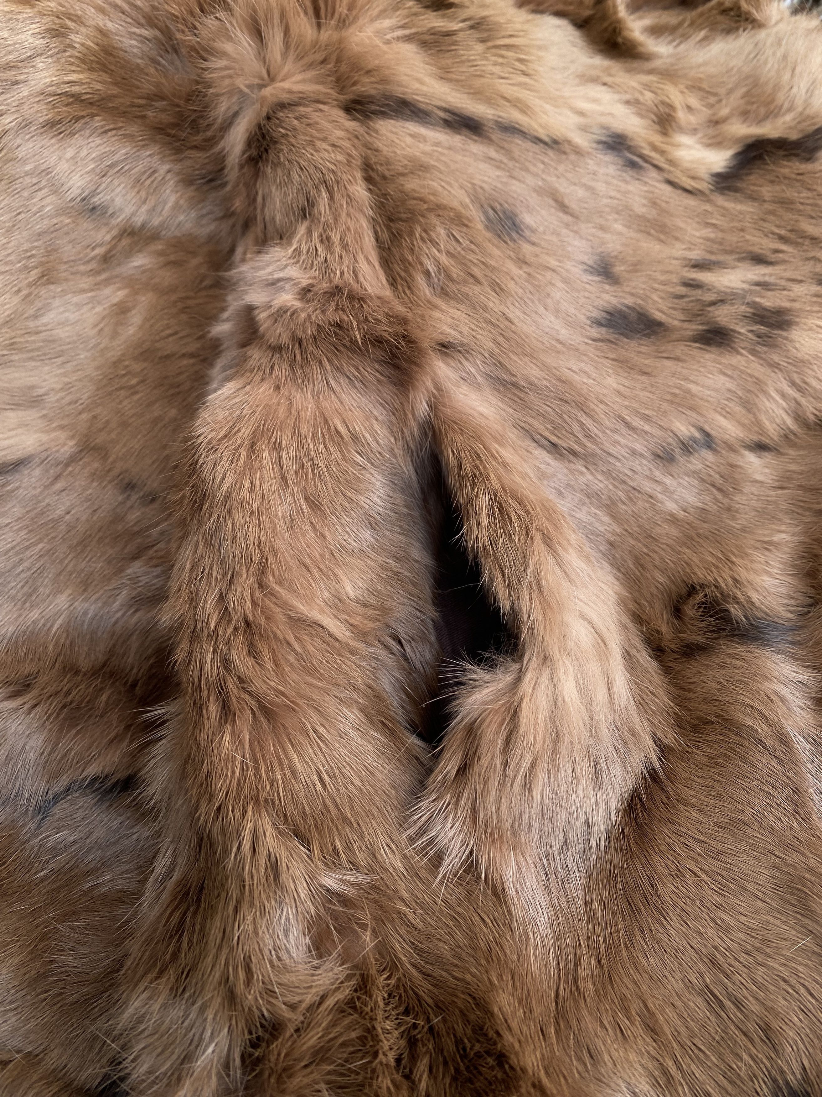Other Vintage Rabbit Fur Coat Size M / US 6-8 / IT 42-44 - 8 Thumbnail