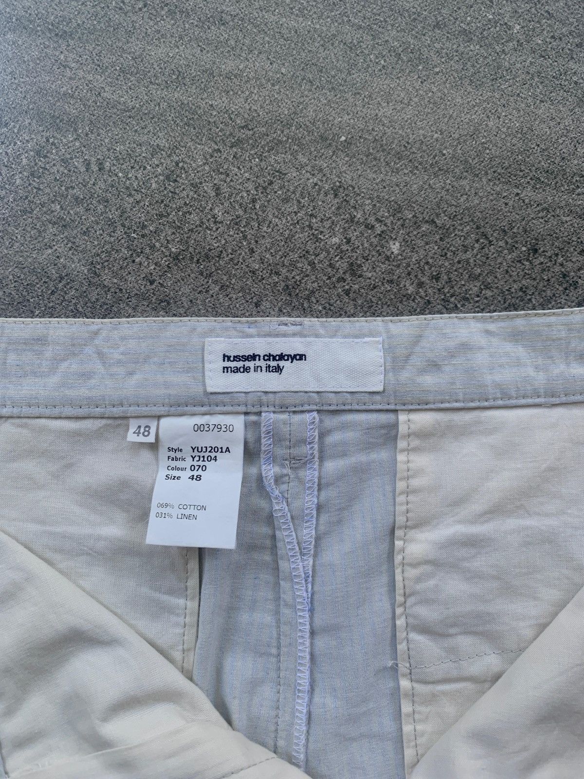 Hussein Chalayan FREE TAX! 2000s Striped Wideleg Trousers Size US 32 / EU 48 - 9 Thumbnail