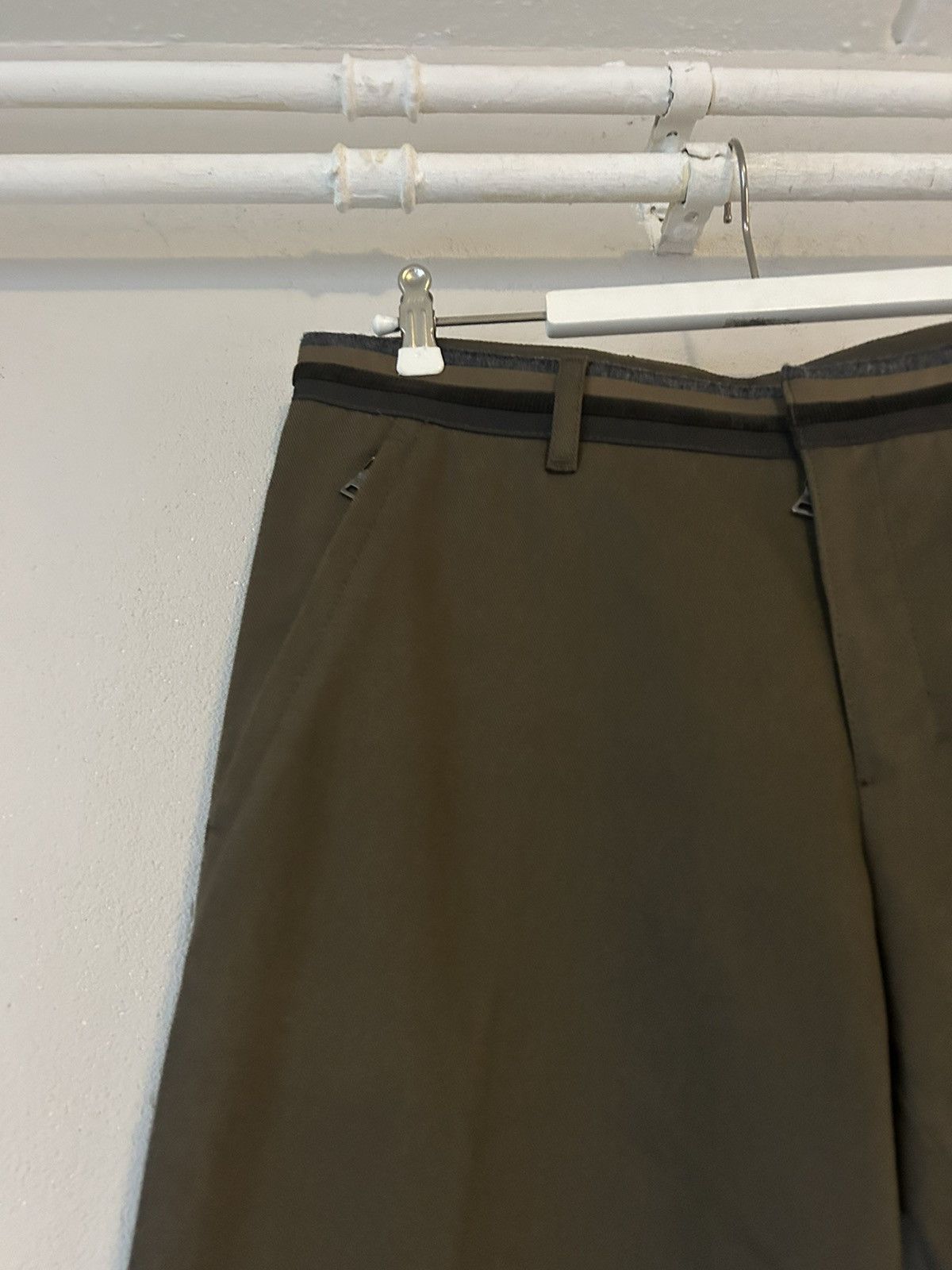 Prada Prada Technical Cotton Trousers with Zip Details Size US 32 / EU 48 - 2 Thumbnail