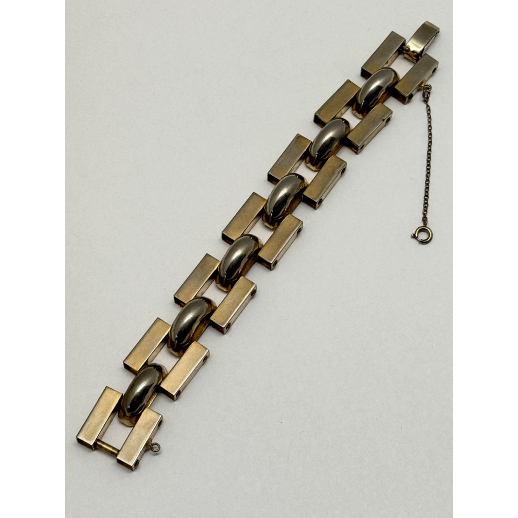 Vintage Vintage gold geometric bracelet Size ONE SIZE - 5 Thumbnail