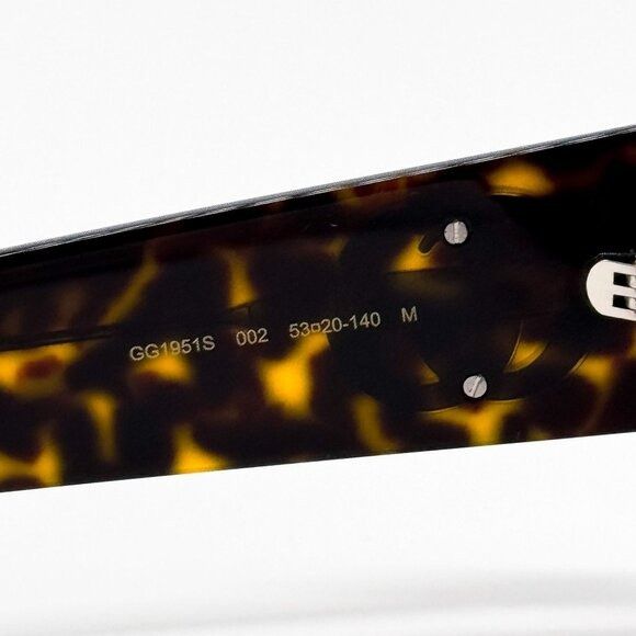 Gucci NEW GUCCI GG1951S 002 SUNGLASSES HAVANA BROWN WOMEN CAT EYE Size ONE SIZE - 9 Thumbnail