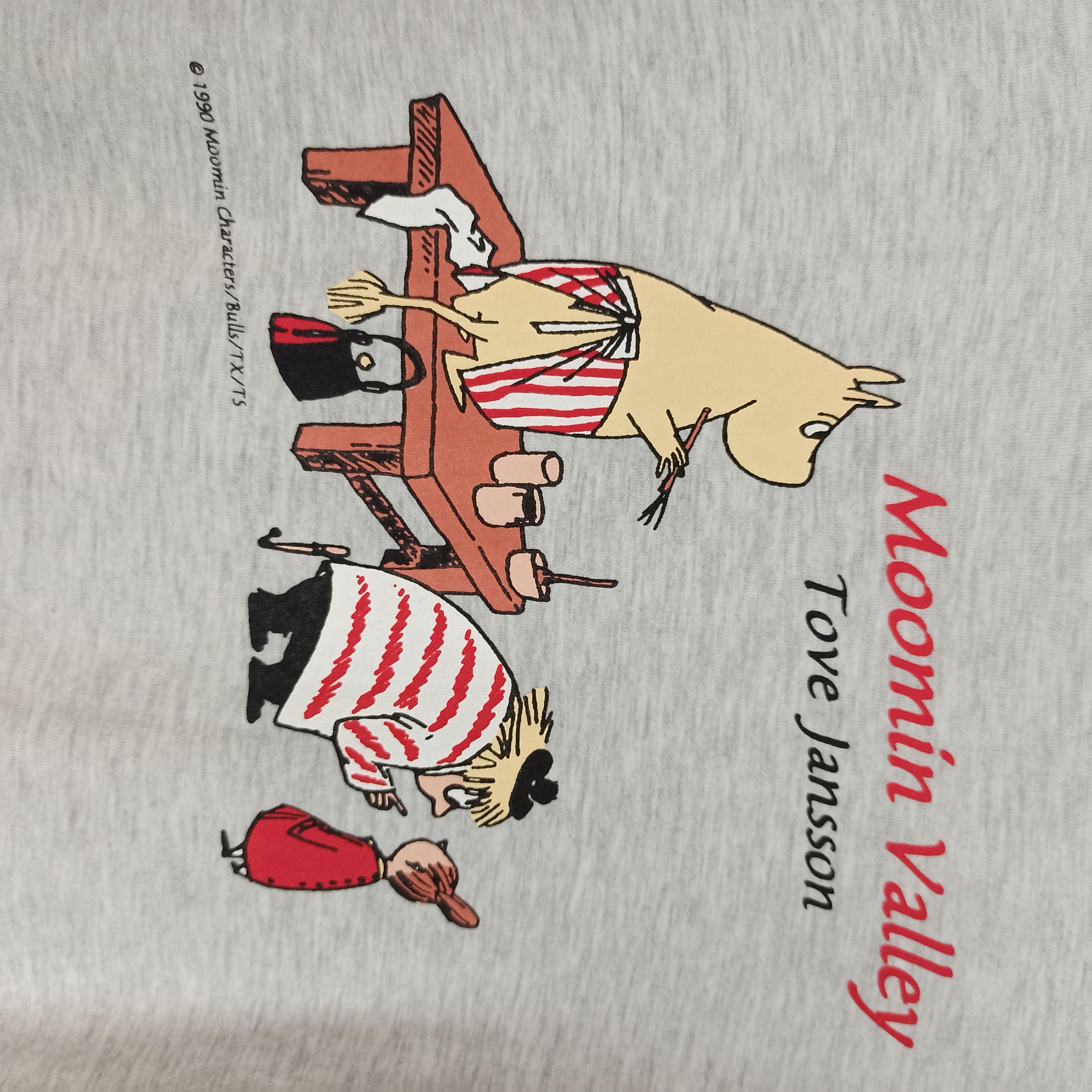 Vintage Vintage Snukin "Moomin Valley" Tove Jansson Tshirt Size US M / EU 48-50 / 2 - 3 Thumbnail
