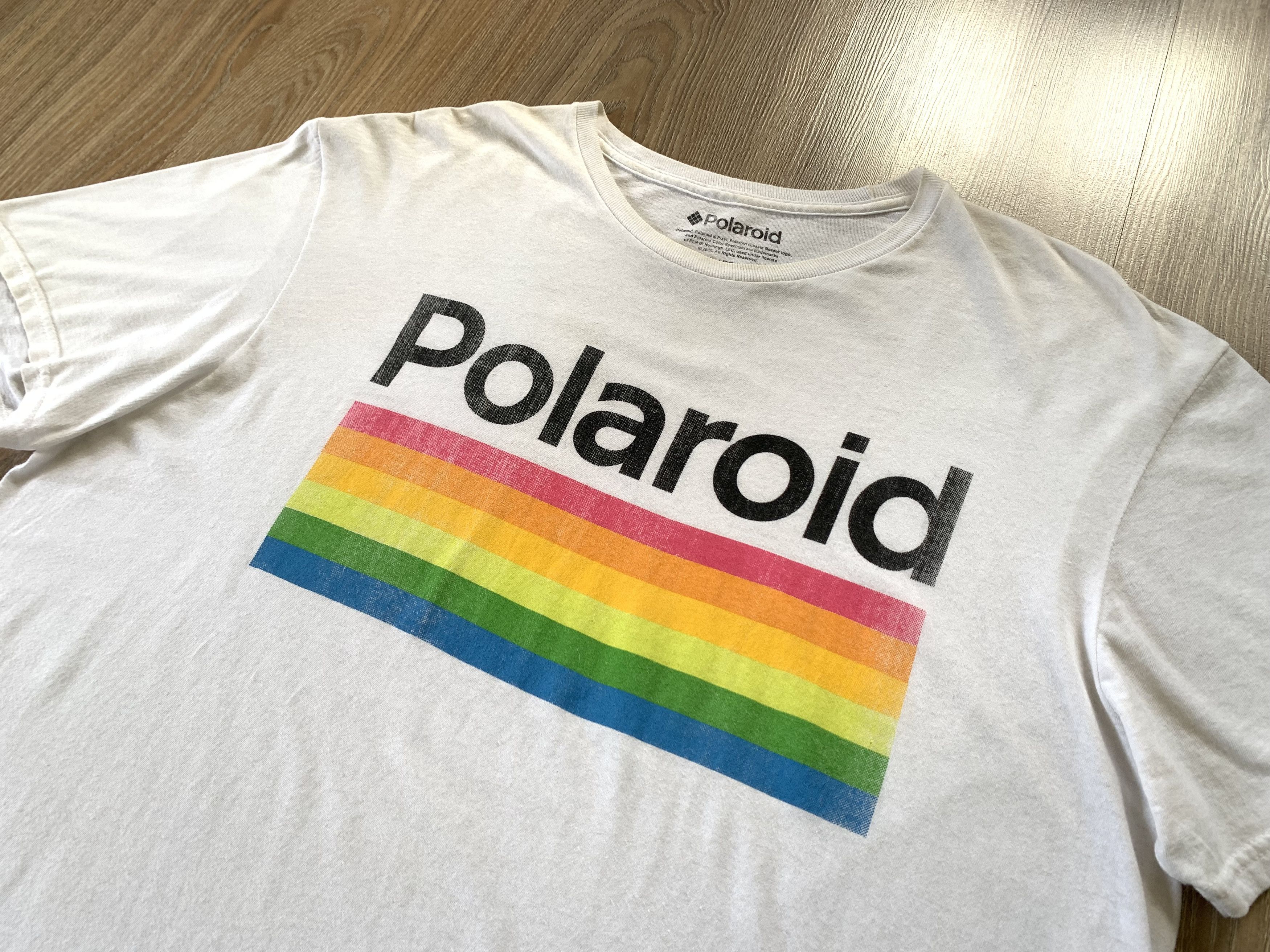 Polaroid × Vintage Vintage Polaroid Big Logo T-Shirt Size US L / EU 52-54 / 3 - 4 Thumbnail