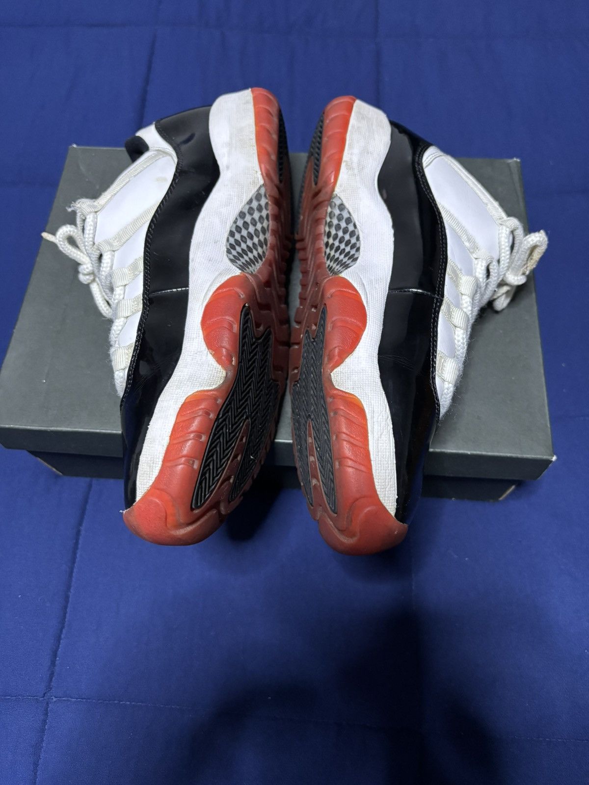 Jordan Brand Jordan 11 Retro Low Concord Bred 2020 Size 10 Size US 10 / EU 43 - 3 Thumbnail