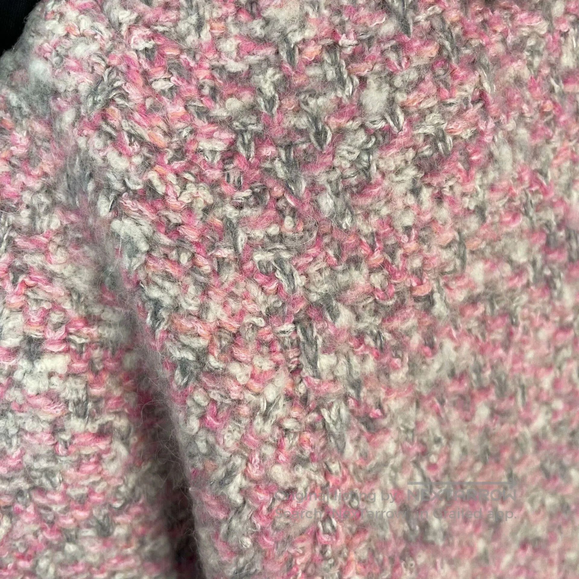 Chanel Chanel 25B Pink Tweed Jacket. Size S / US 4 / IT 40 - 9 Thumbnail