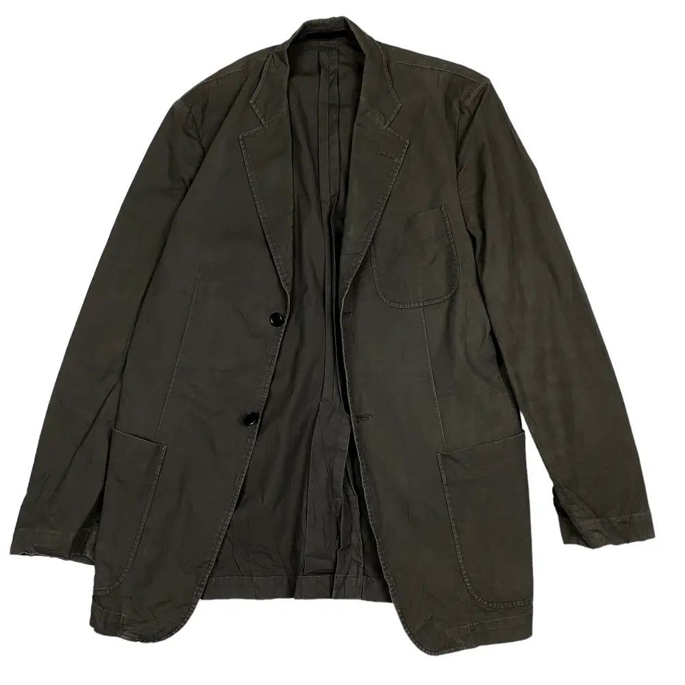 Japanese Brand × Y's × Yohji Yamamoto Yohji Yamamoto Chore Jacket Button Size US M / EU 48-50 / 2 - 1 Thumbnail