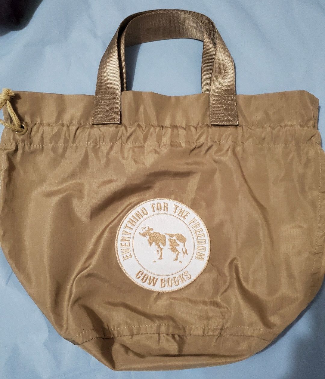 General Research COWBOOKS mini drawstring bag with COWBOOKS patch Size ONE SIZE - 1 Thumbnail
