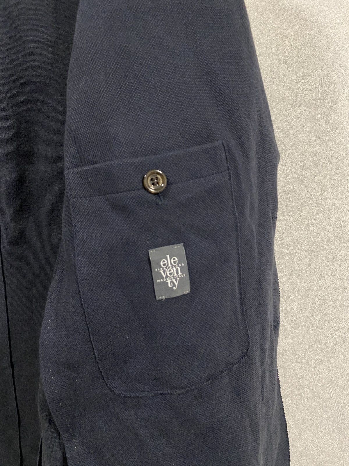 Eleventy Eleventy Luxury Single Breasted Cotton Sport Blazer Size 46R - 3 Thumbnail