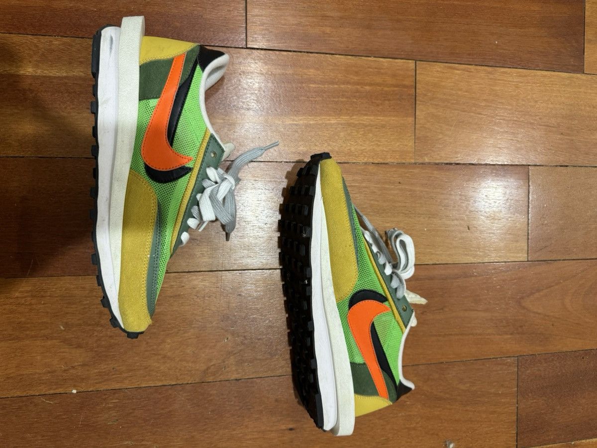 Nike × Sacai Nike Sacai LD Waffle Green 70s Sneakers Size US 10 / EU 43 - 3 Thumbnail