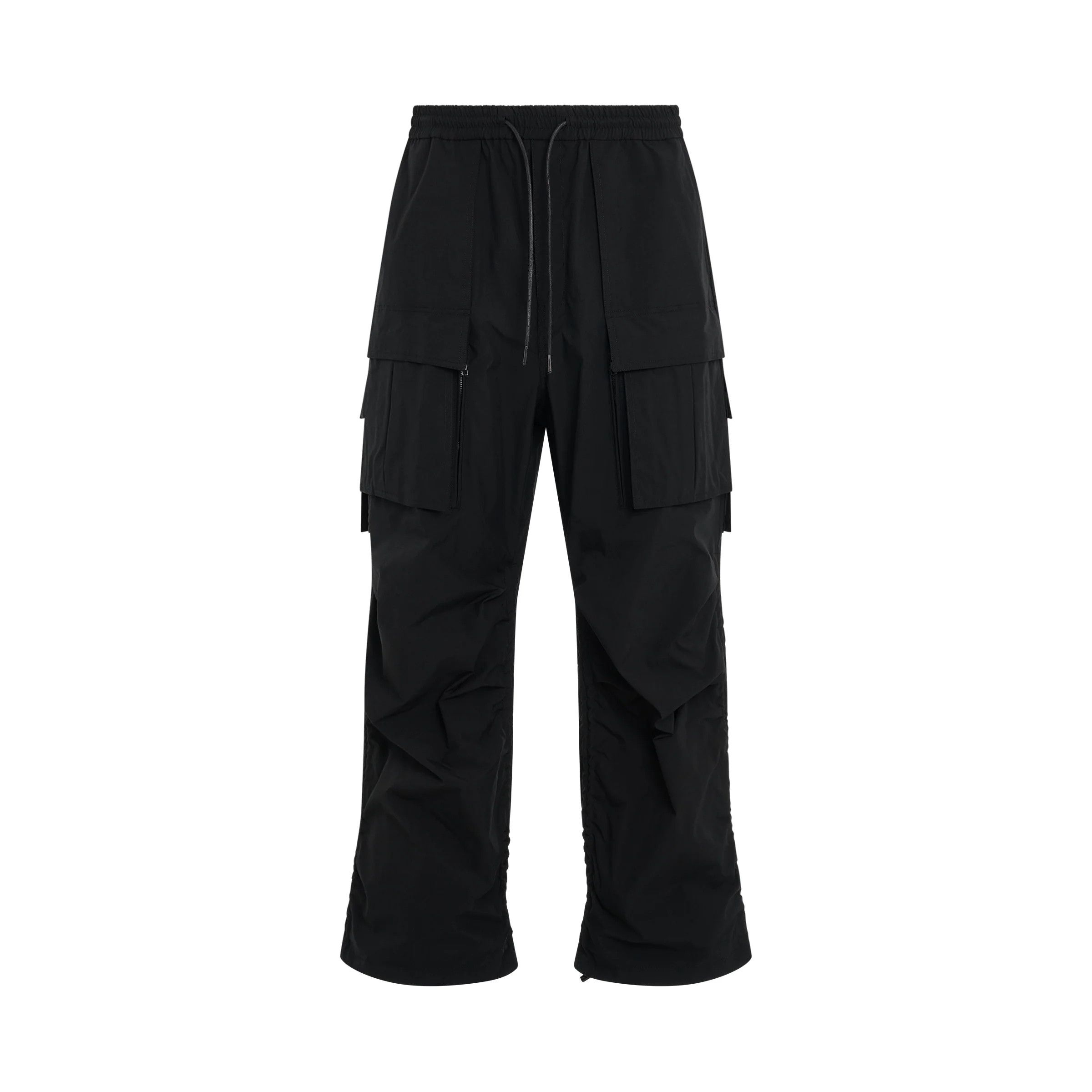 Juun.J o1mris0824 Puckering Pants in Black Size US 32 / EU 48 - 1 Thumbnail