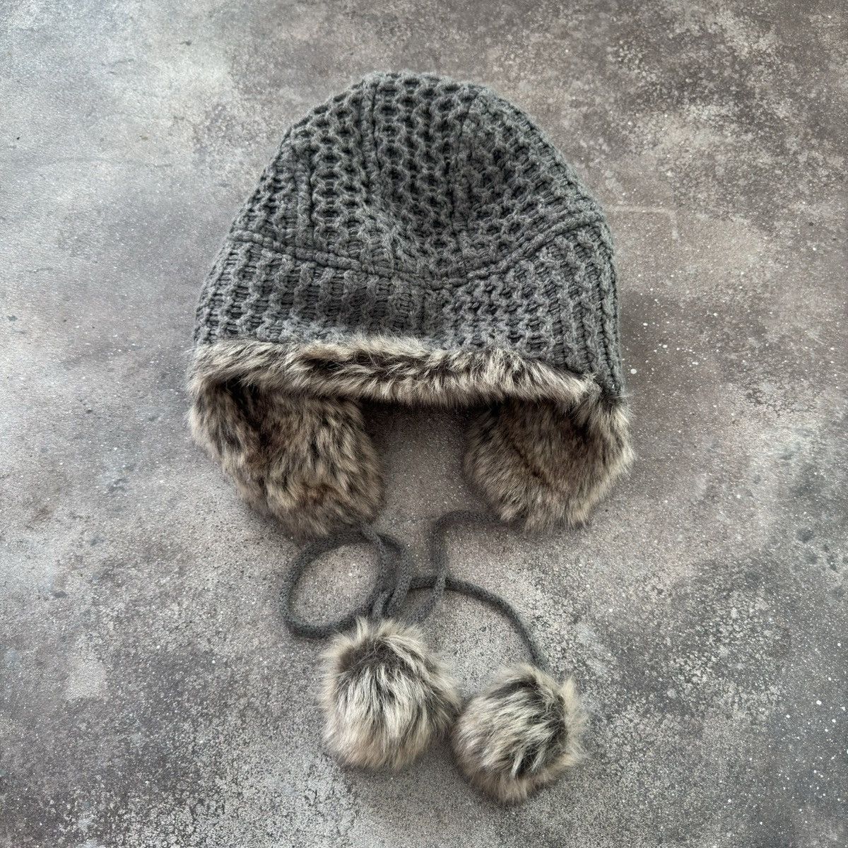 20471120 × If Six Was Nine Vintage 2000's Faux Fur Y2K Ushanka Hat Size ONE SIZE - 5 Thumbnail