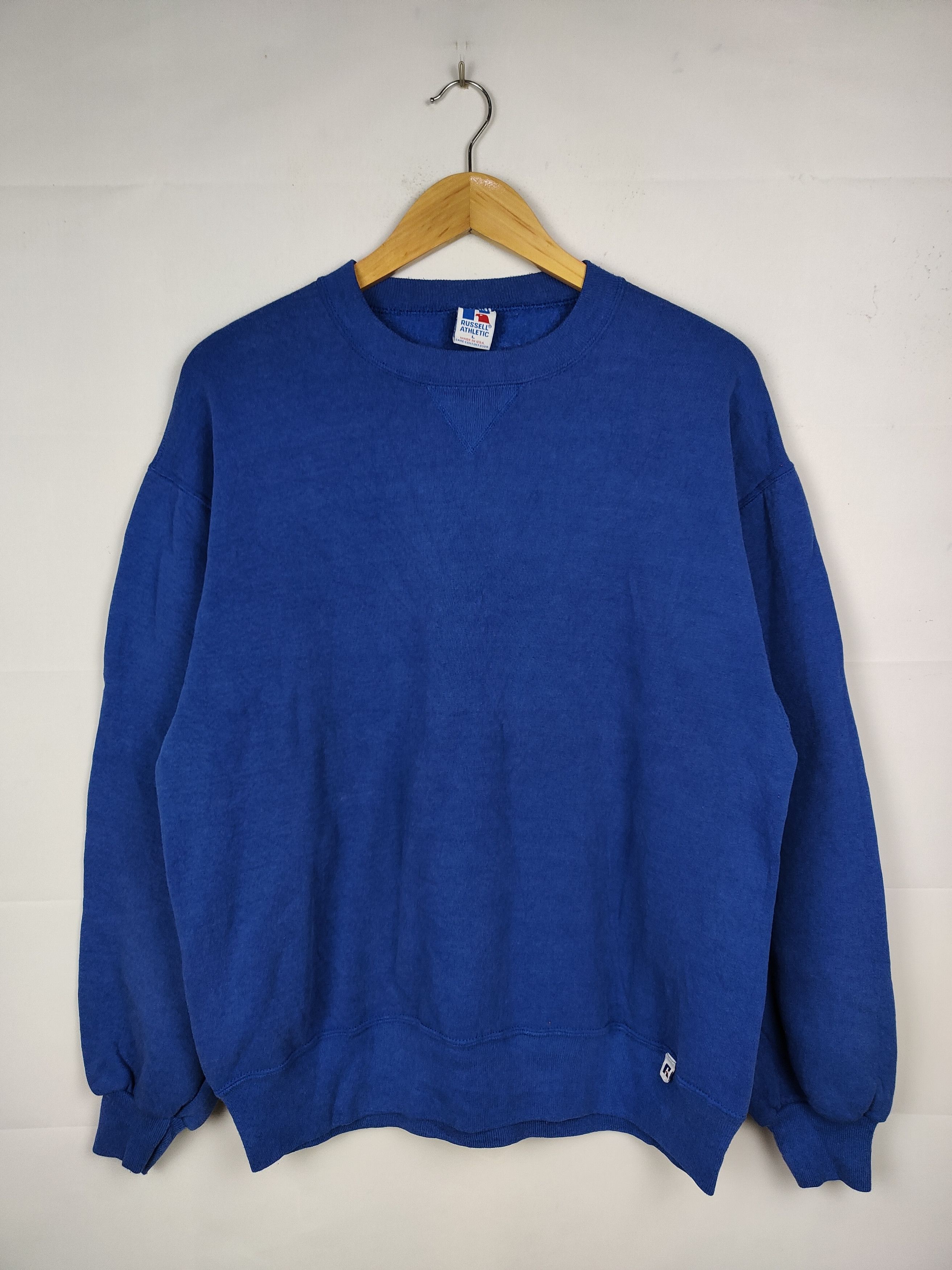 Russell Athletic × Vintage Vintage 90s Russell Sweatshirt Size US L / EU 52-54 / 3 - 1 Thumbnail