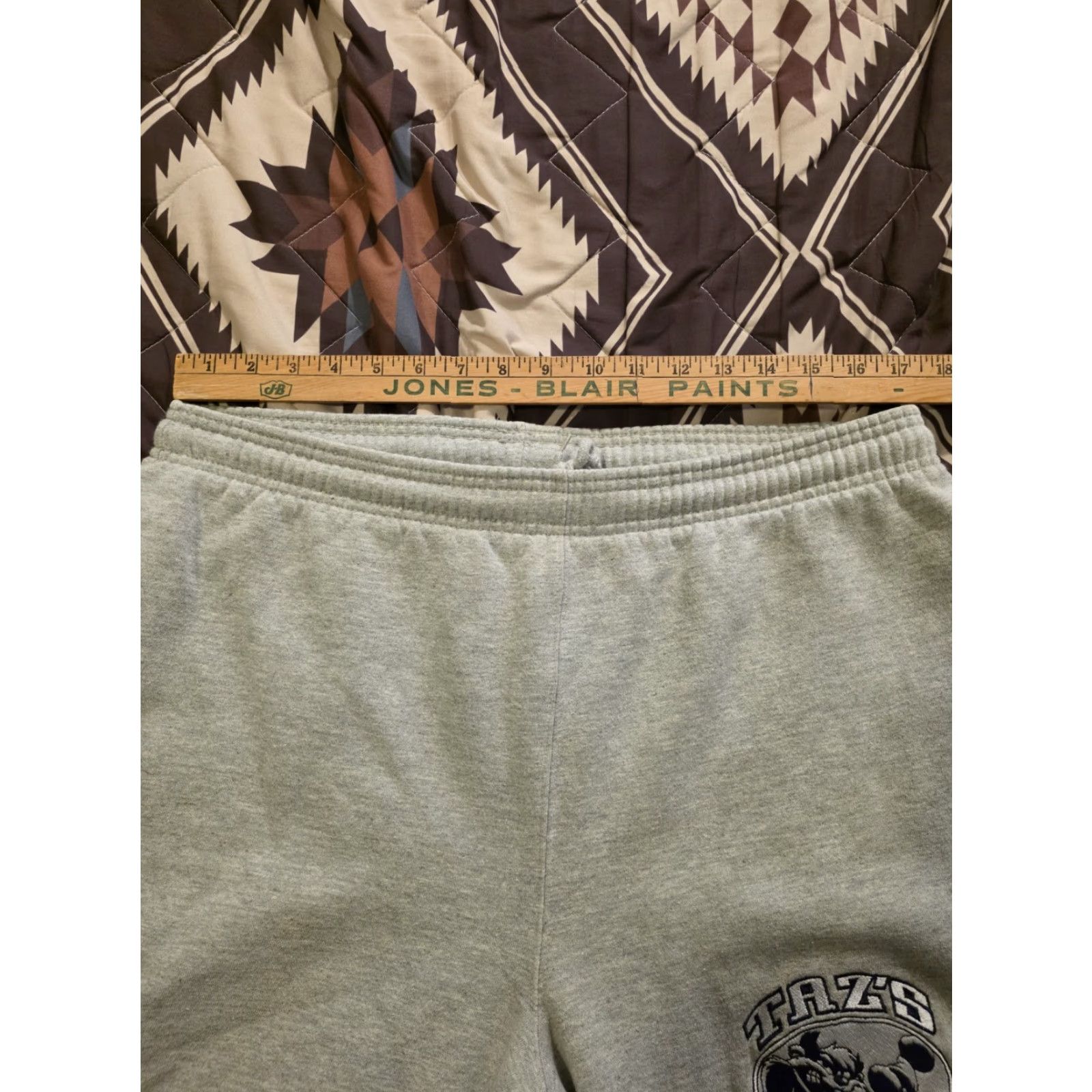 Acme Clothing VINTAGE Acme Clothing Taz's Gym Embroidered Fleece Sweatpants Gray Men's Size XL Size US 36 / EU 52 - 7 Thumbnail