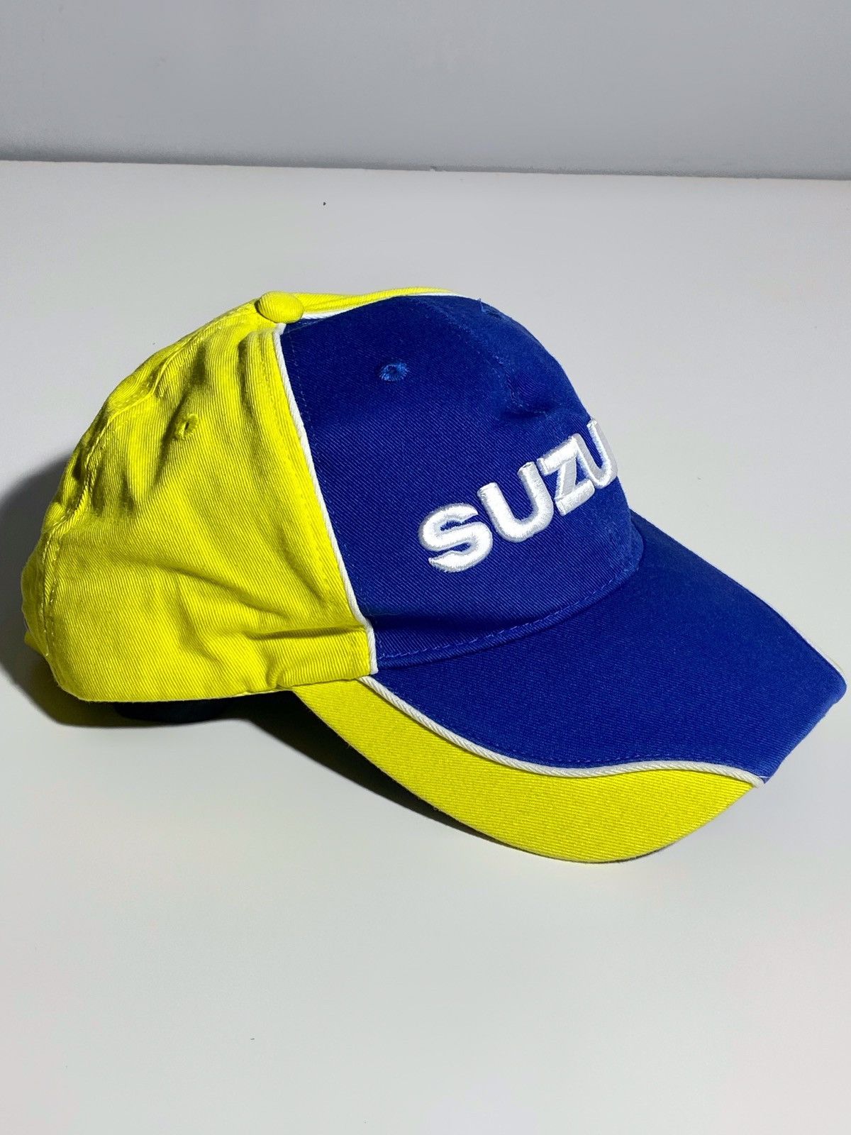 Japanese Brand Vintage 2000s Suzuki racing streetwear y2k moto cap hat Size ONE SIZE - 2 Thumbnail