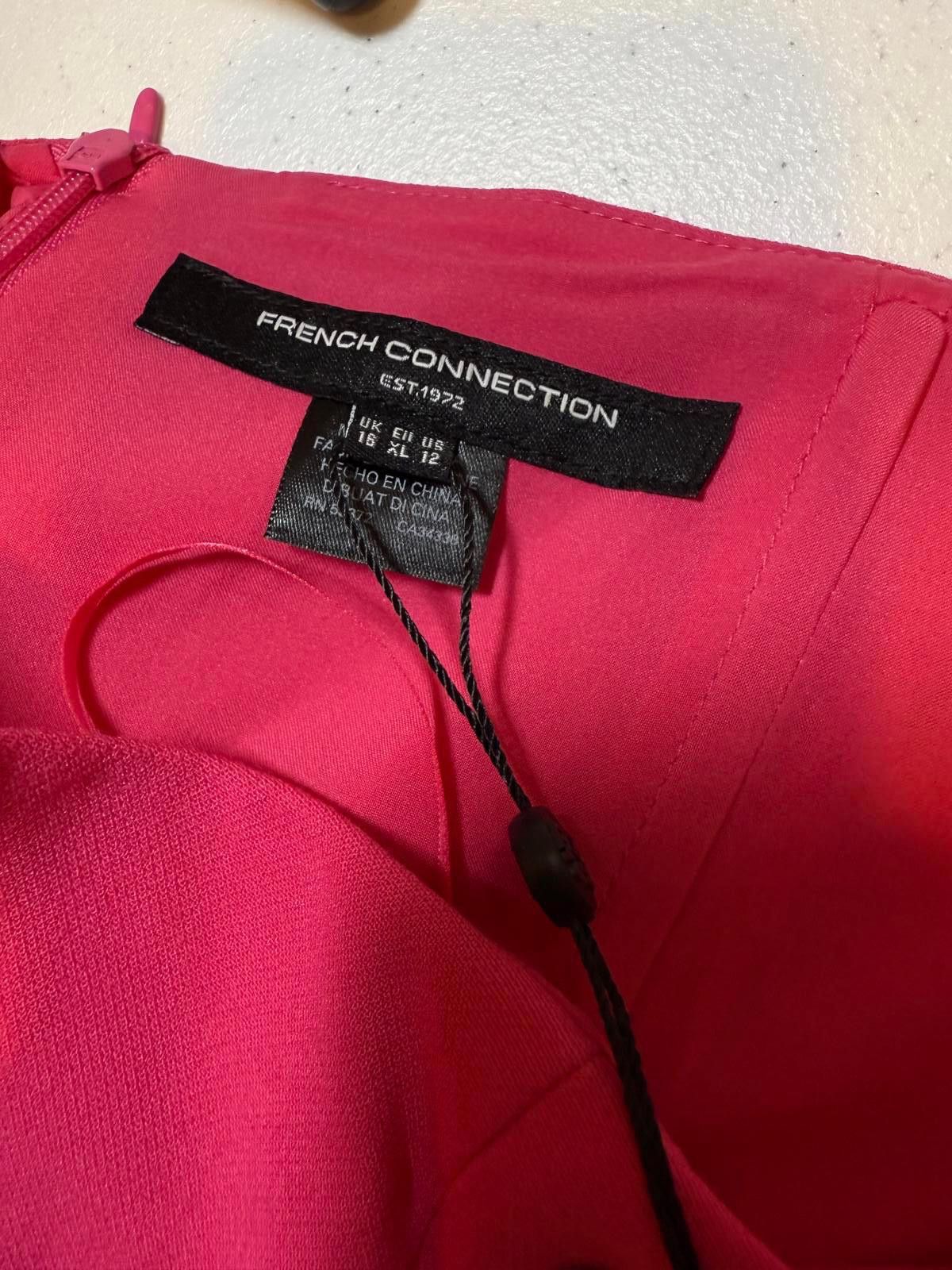 French Connection French Connection Raspberry Corset Top - Size 12 Size XL / US 12-14 / IT 48-50 - 3 Thumbnail