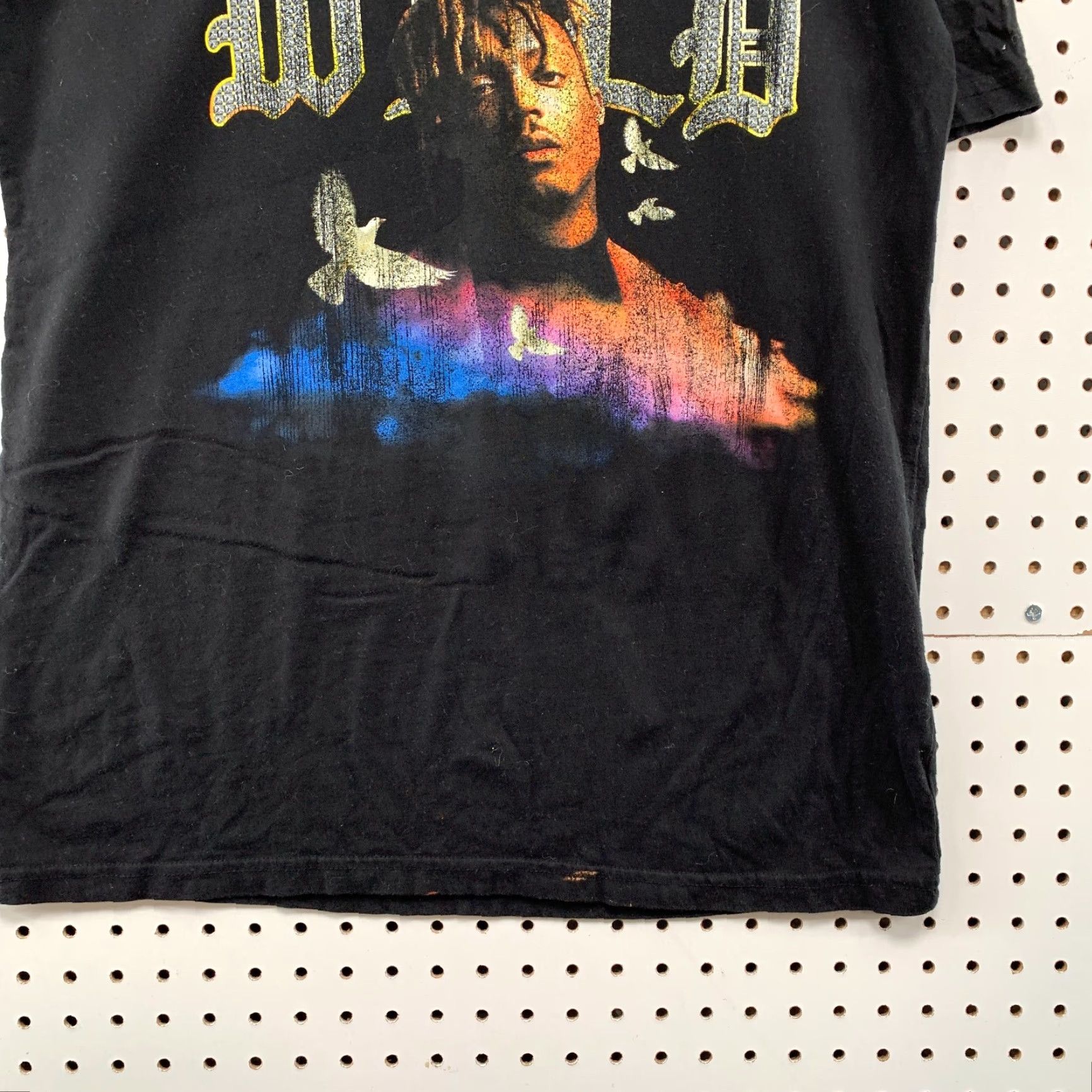 Vintage 999 Juice Wrld Shirt Mens Large Black Hip Hop Tee Short Sleeve 21x29 Size US L / EU 52-54 / 3 - 7 Thumbnail