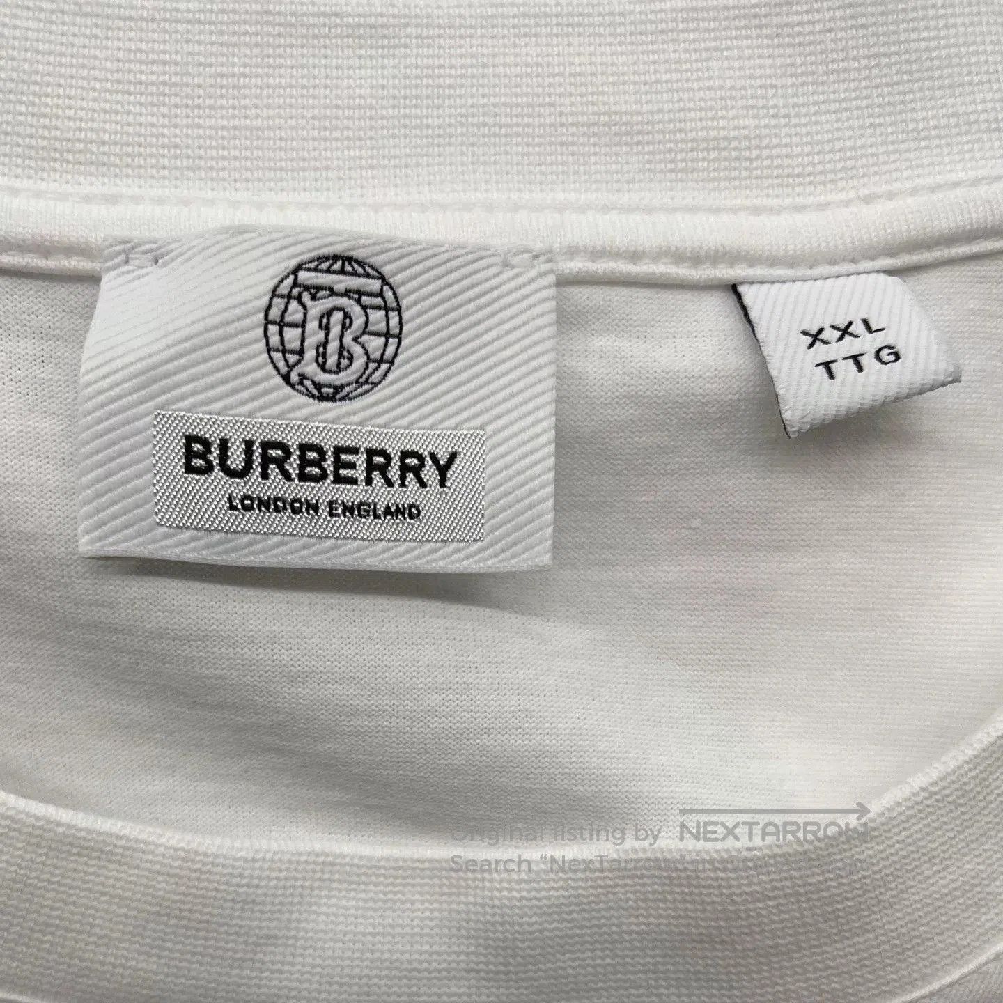 Burberry Burberry White Back Logo Short. Size US XXL / EU 58 / 5 - 6 Thumbnail