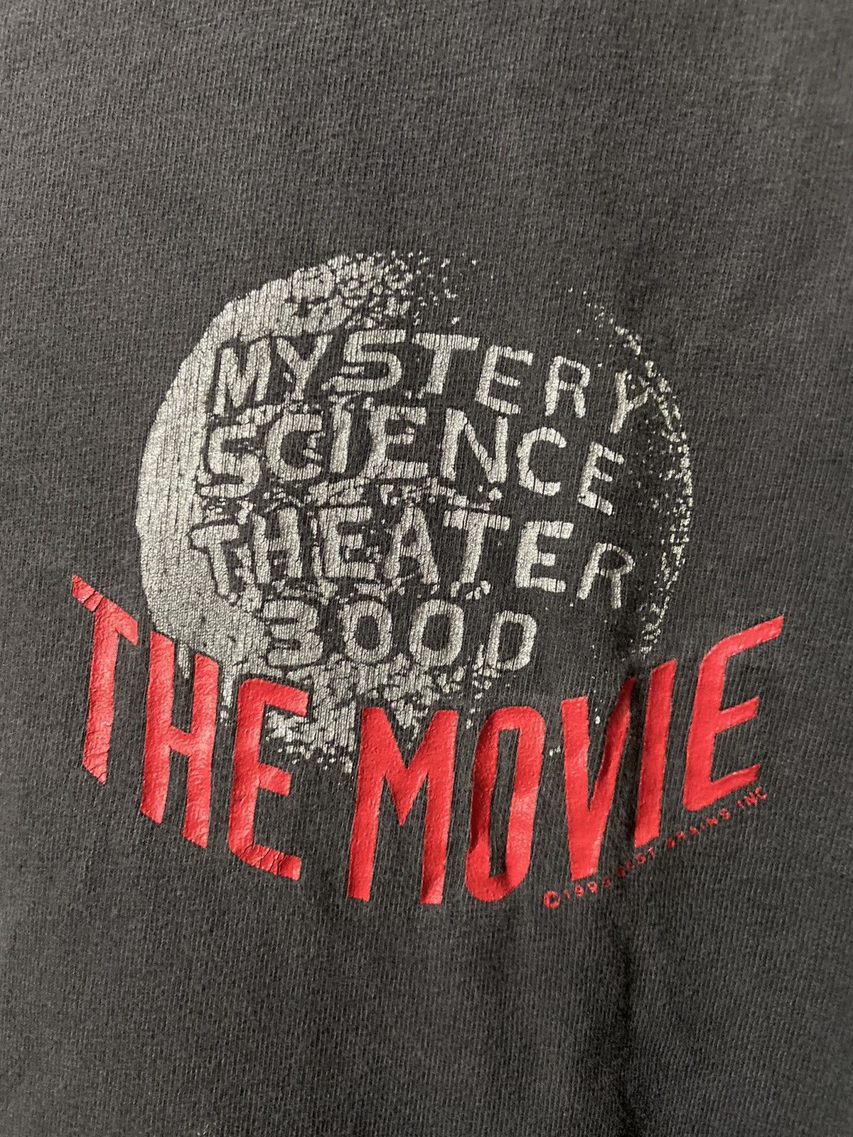Vintage VTG 90 mytery science tearter 3000 the movie fade t shirt XL Size US XL / EU 56 / 4 - 2 Thumbnail
