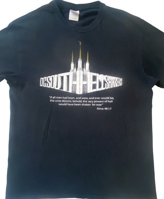 Gildan × Vintage Vintage Mormon Religious Shirt Size US M / EU 48-50 / 2 - 1 Thumbnail